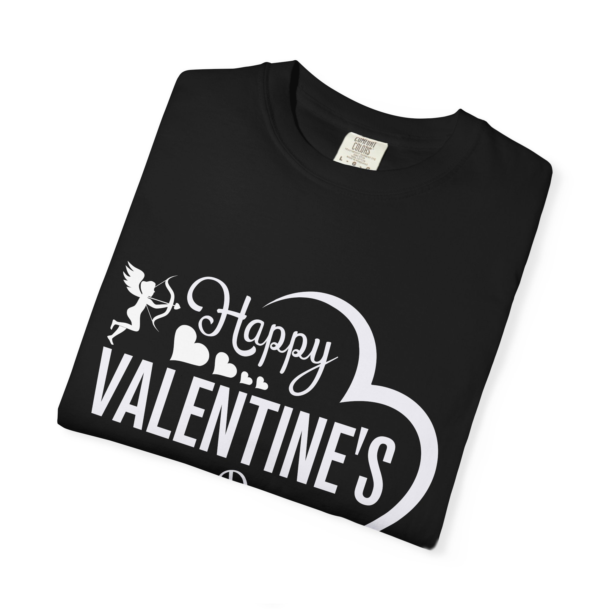Unisex Garment-Dyed T-shirt for Valentine's Day, Cute Couple Shirt, Love-themed Tee, Perfect Gift, Holiday Apparel. - Image 31