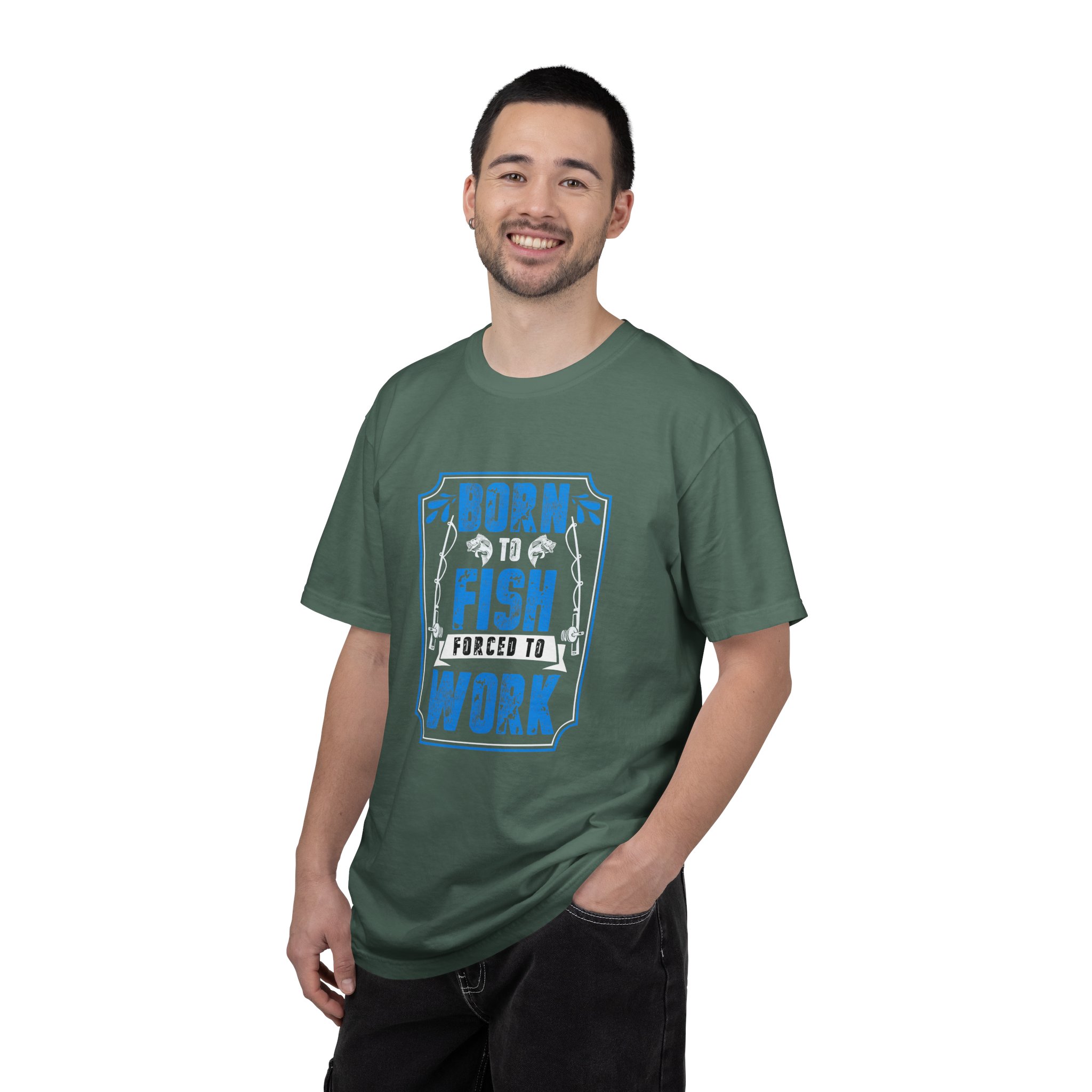 Born to Fish T-shirt, Unisex Fishing Tee, Outdoor Adventure Shirt, Gift for Fishermen, Casual Wear for Nature Lovers. - Image 10