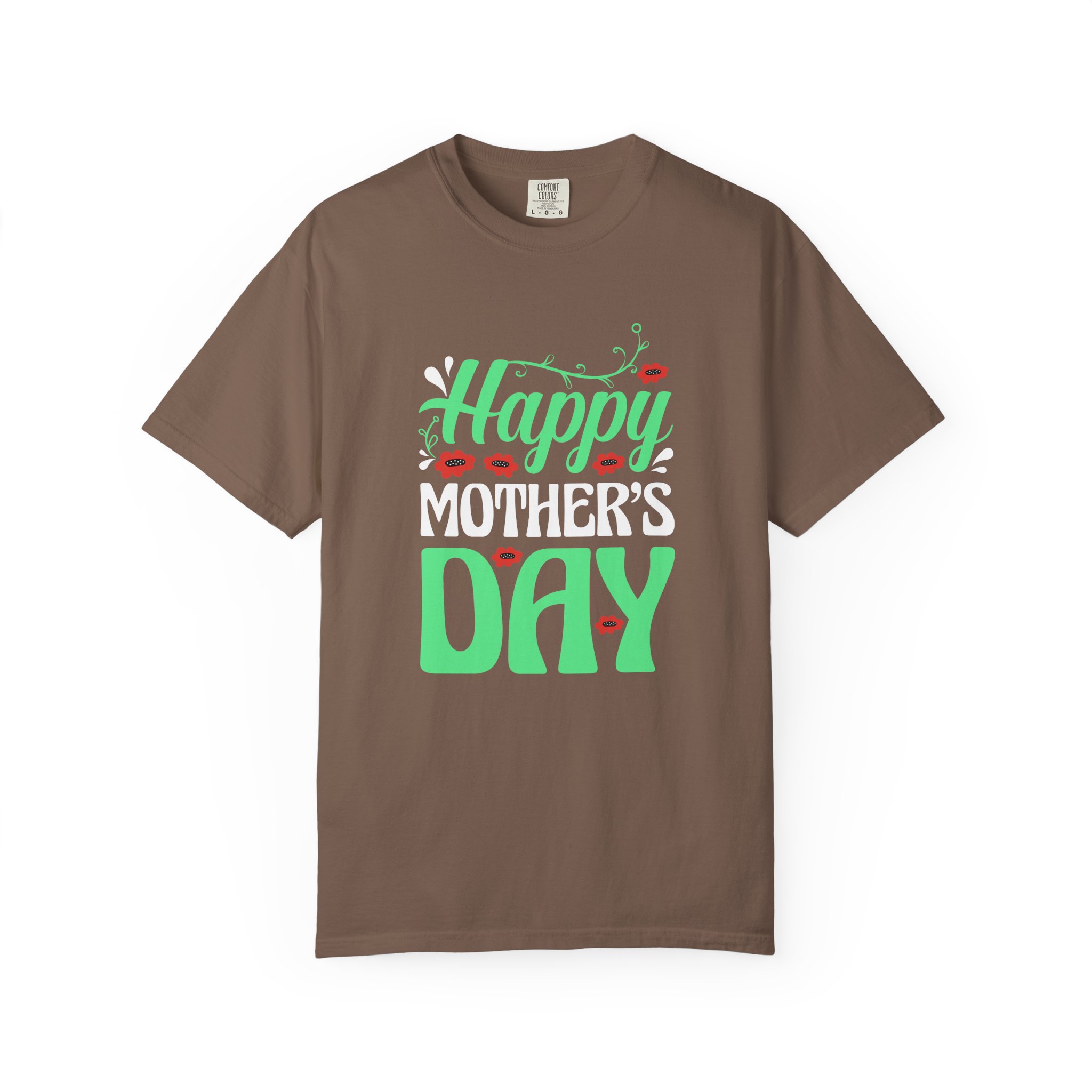 Happy Mother’s Day Festive Floral T-Shirt – Cute Love Graphic Tee for Moms, Perfect Gift Giving & Celebration Wear. - Image 9