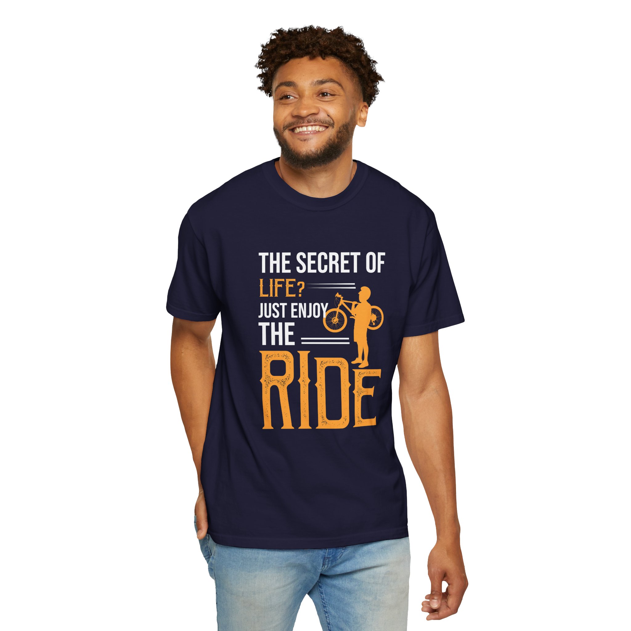 Unisex Inspirational Graphic T-Shirt, Motivational Tee, Perfect Gift for Bike Lovers, Casual Wear, Summer Style, Birthday Gift. - Image 6