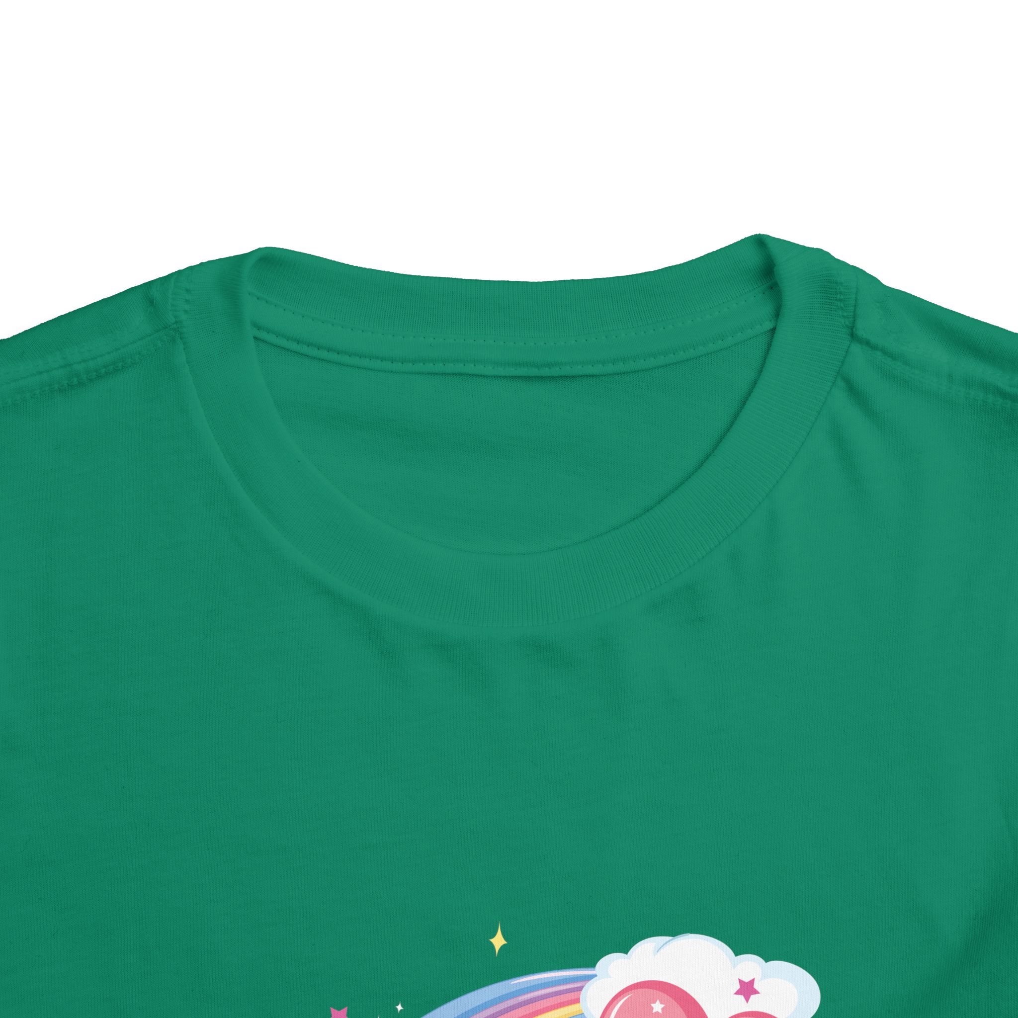 Cute Pink Bunny Rainbow Toddler T-Shirt – Adorable Rainbow Graphic Tee for Kids, Boys & Girls. - Image 16