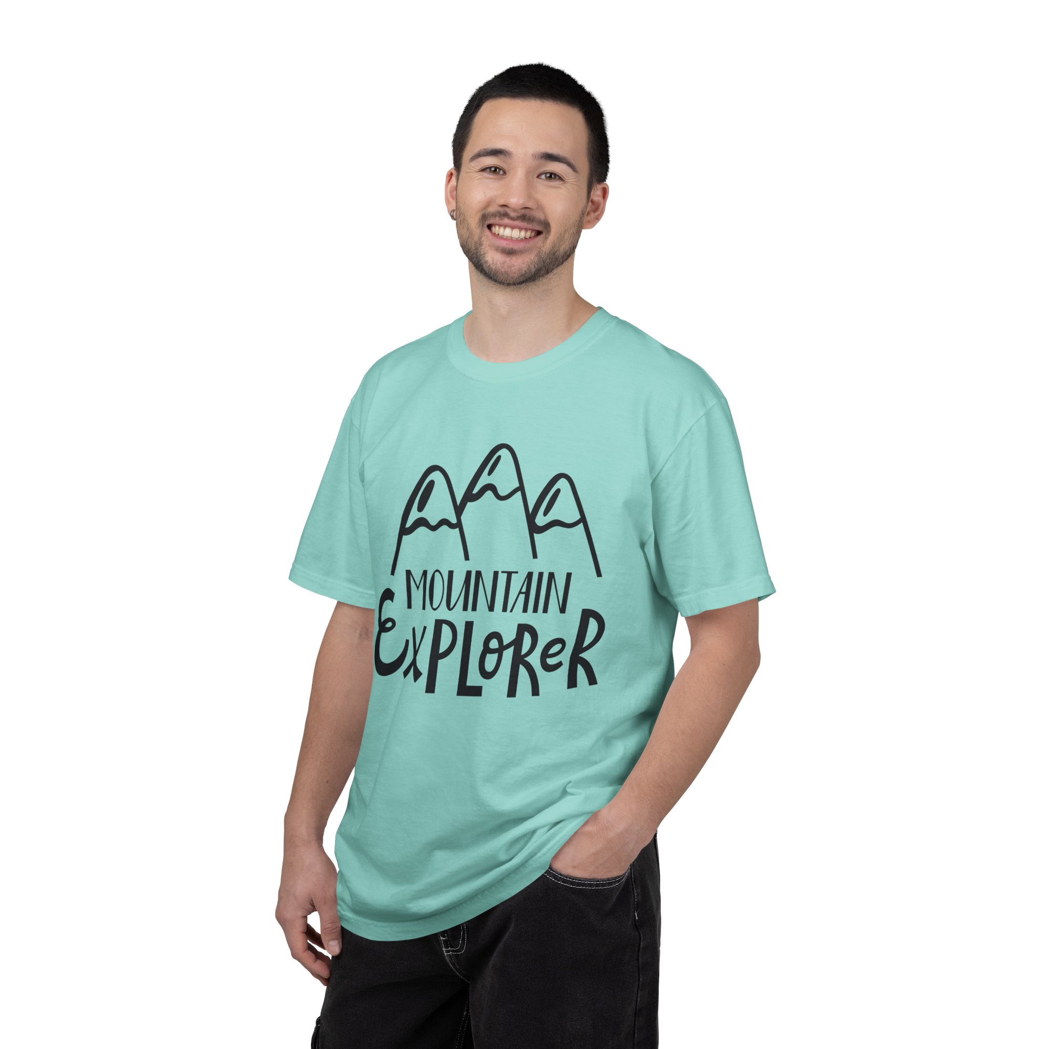 Mountain Explorer Unisex T-Shirt, Outdoor Tee, Adventure Apparel, Gift for Hikers, Travel Shirt, Summer Casual Wear. - Image 2