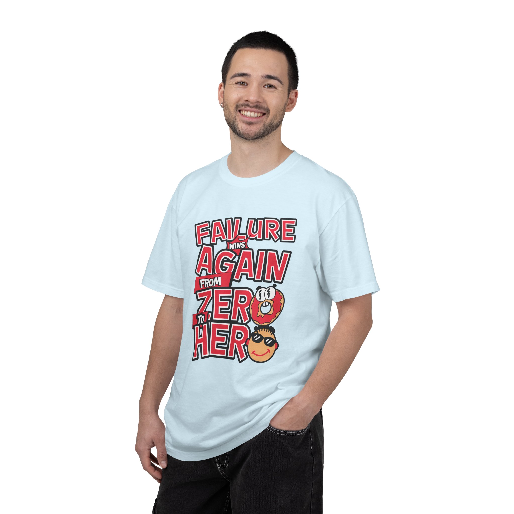 b2 - 2.3 - From Failure Again to Hero T-Shirt – Motivational Graphic Tee for Growth, Resilience & Success Mindset. - Image 42