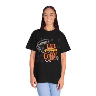 Coffee drinkers t-shirt – Life Begins After Coffee - Image 51