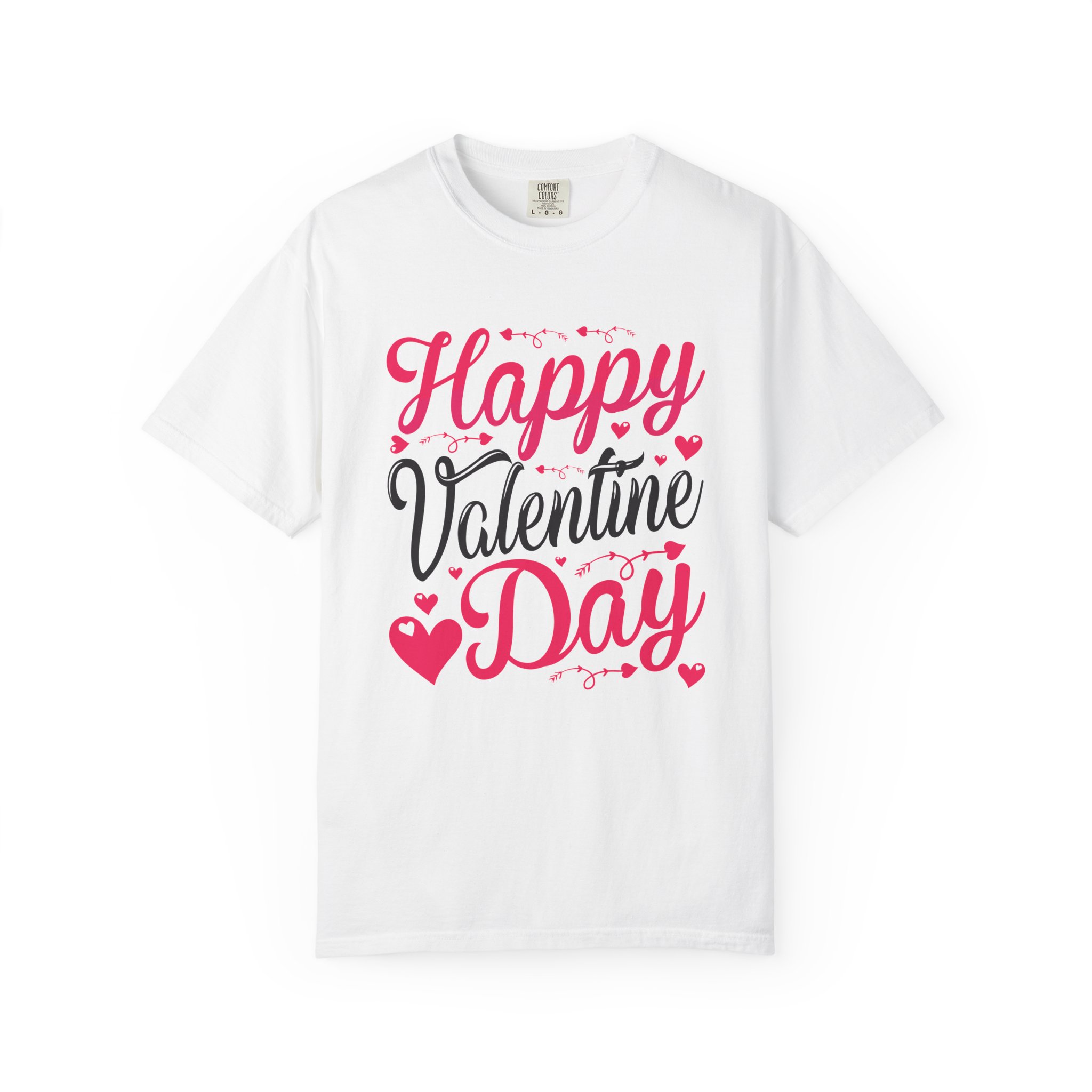 Valentine's Day Unisex T-shirt, Cute Valentine's Gift, Love Tee, Romantic Shirt, Happy Valentine's Day Apparel. - Image 9