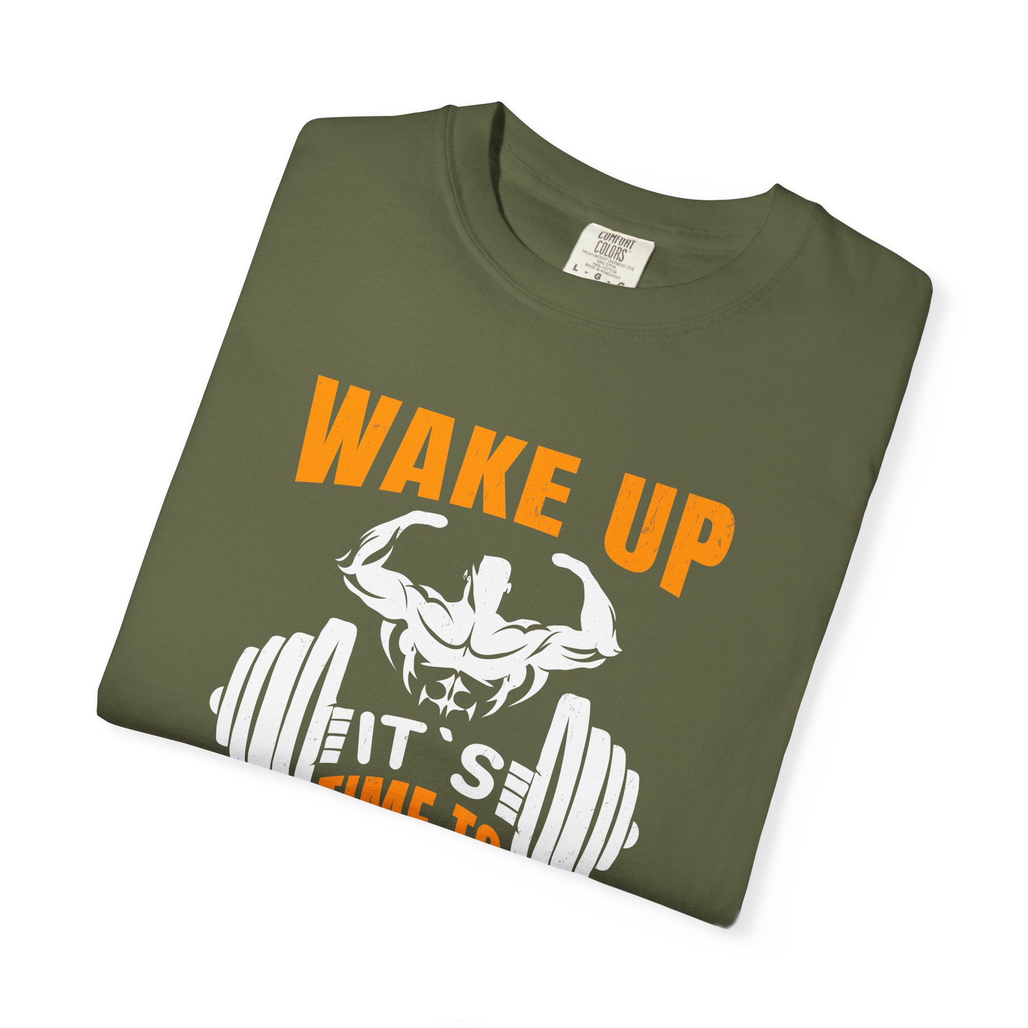 b2 - 6.19 - Wake Up It’s Time to Lift T-Shirt – Motivational Weightlifting Graphic Tee for Early Grind, Strength & Gym Dedication. - Image 15