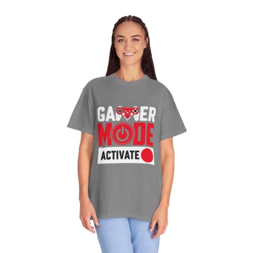 Esports t shirt - Perfect for Gaming Events - Gamer Mode Activate Unisex Tee - Image 11