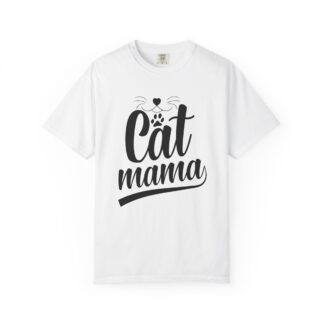 Cat Mama T-Shirt — Cute Feminine Cat Lover Tee.