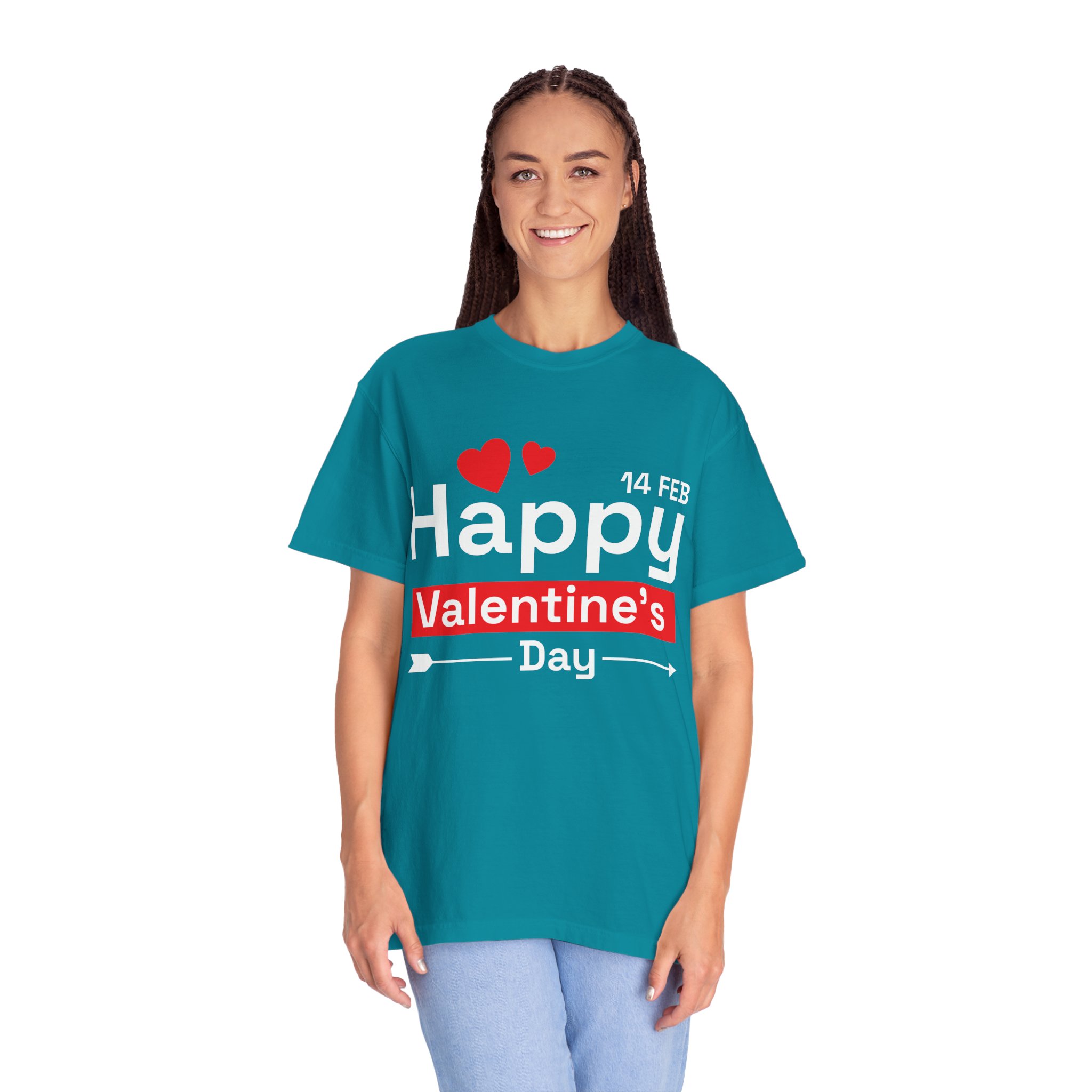 b2 - 8.6d - Happy Valentine’s Day T-Shirt – Classic Graphic Tee for Love, Romance & Festive Style. - Image 19