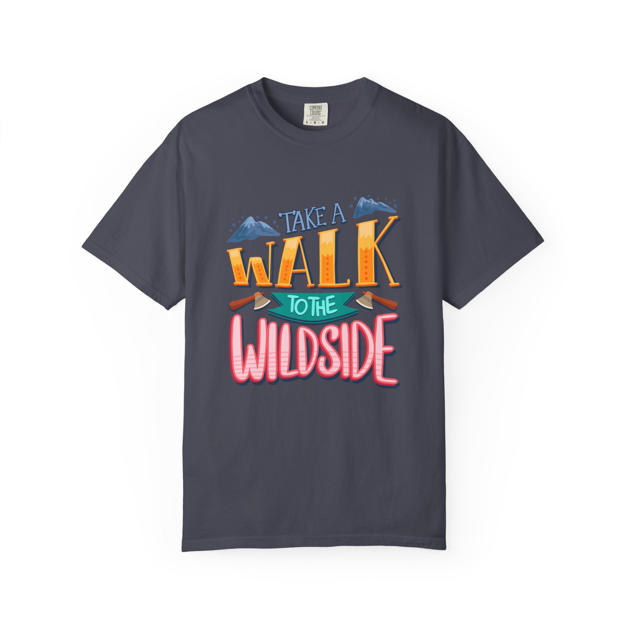 Wildside Adventure T-Shirt, Wanderlust Tee, Nature Lover Shirt, Casual Outdoor Wear, Hiking Gift. - Image 25