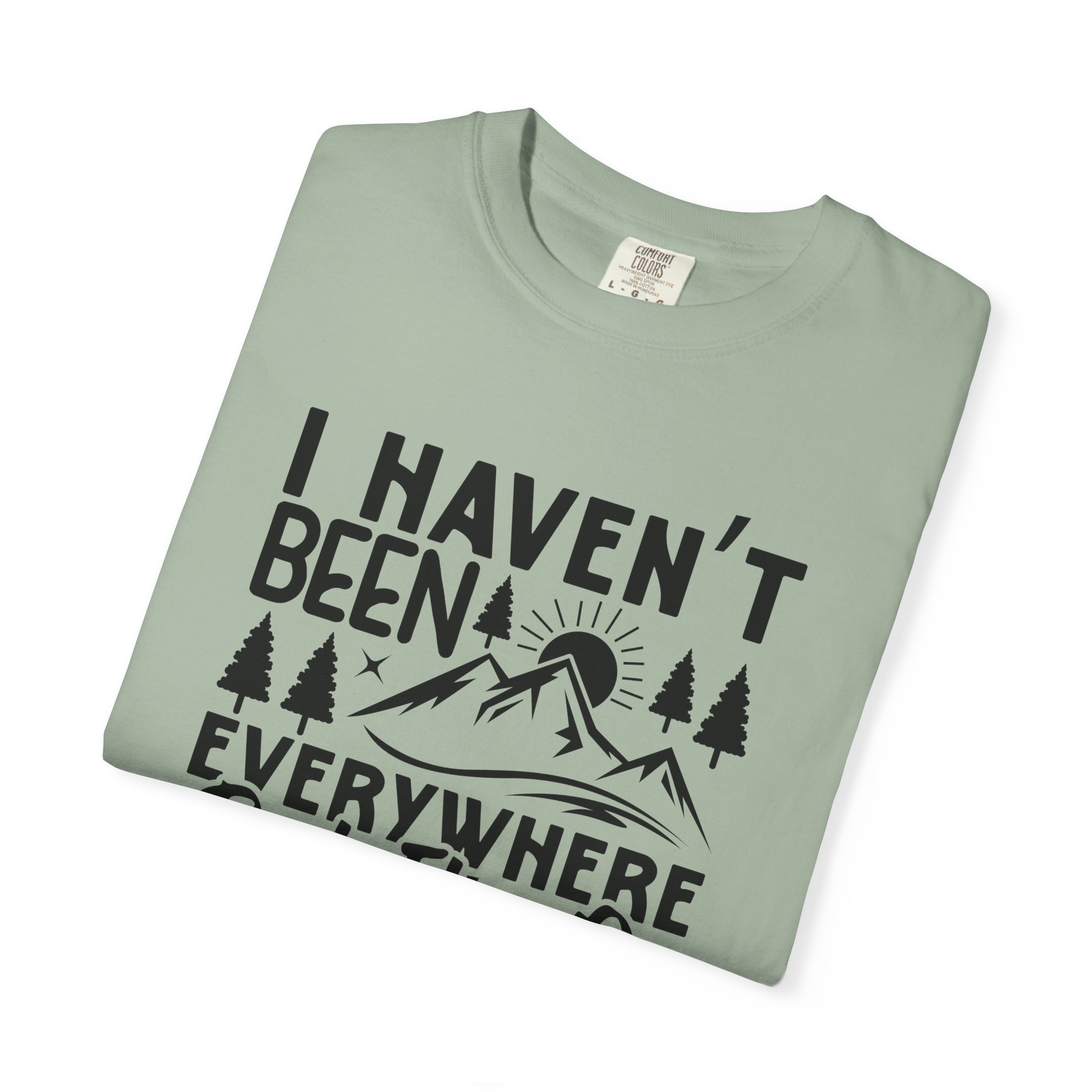 Adventure List T-Shirt, Unisex Garment-Dyed Tee, Travel Shirt, Gift for Explorers, Hiking Apparel, Outdoor Enthusiast Top. - Image 23