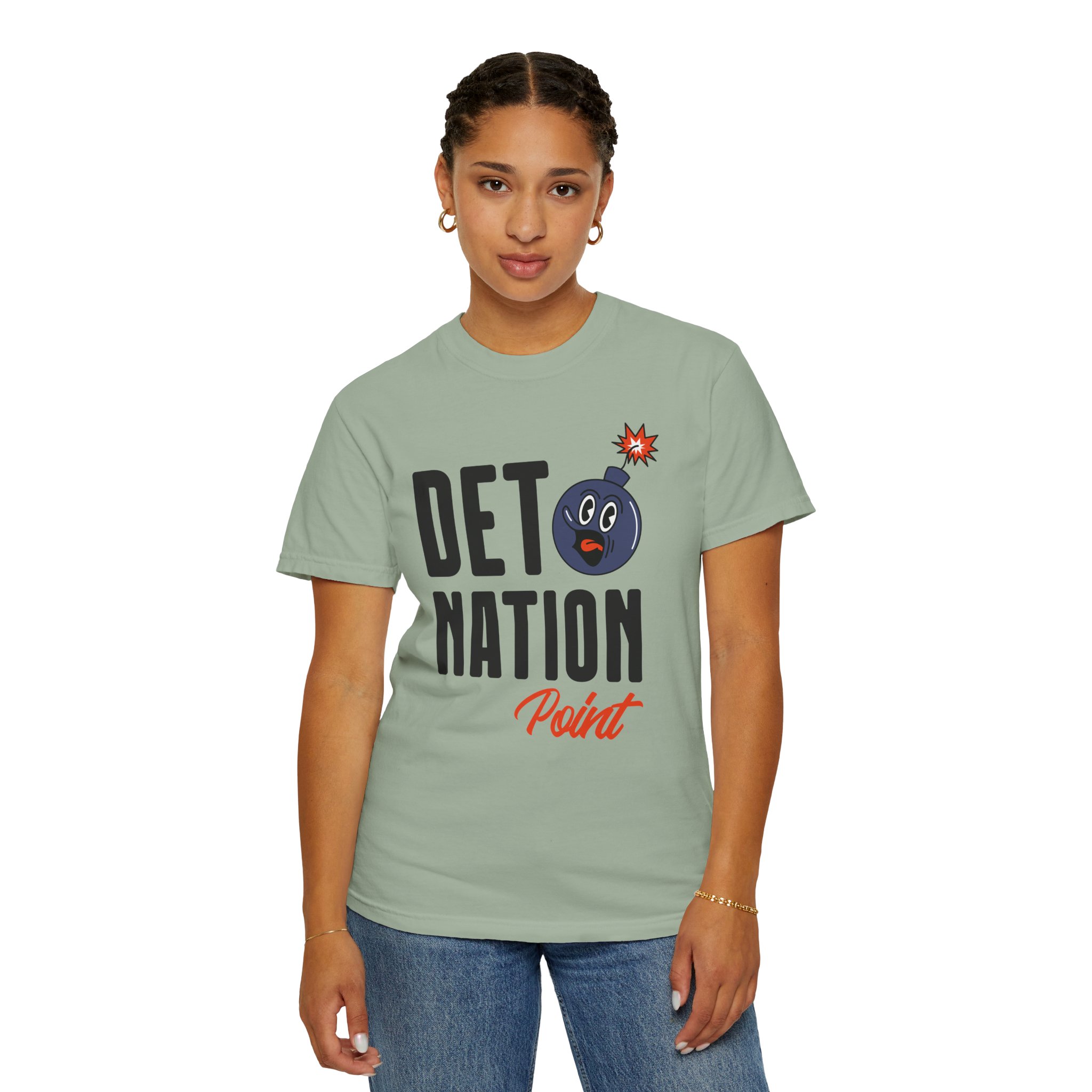 Detroit Nation Point T-Shirt – Bold Sports Fan Graphic Tee for Detroit Fans & Streetwear Style. - Image 20
