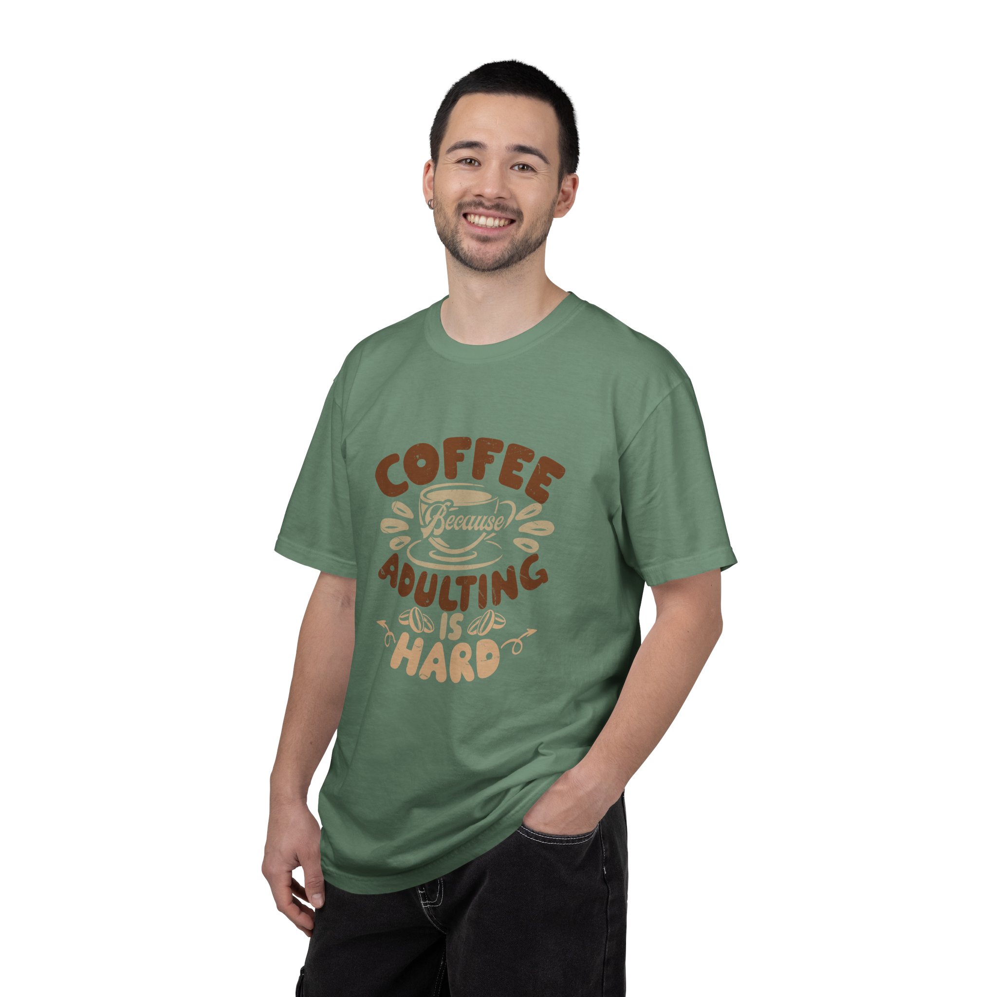 Coffee Adulting is Hard T-Shirt, Funny Tee, Gift for Coffee Lovers, Unisex Graphic Shirt, Casual Wear. - Image 18