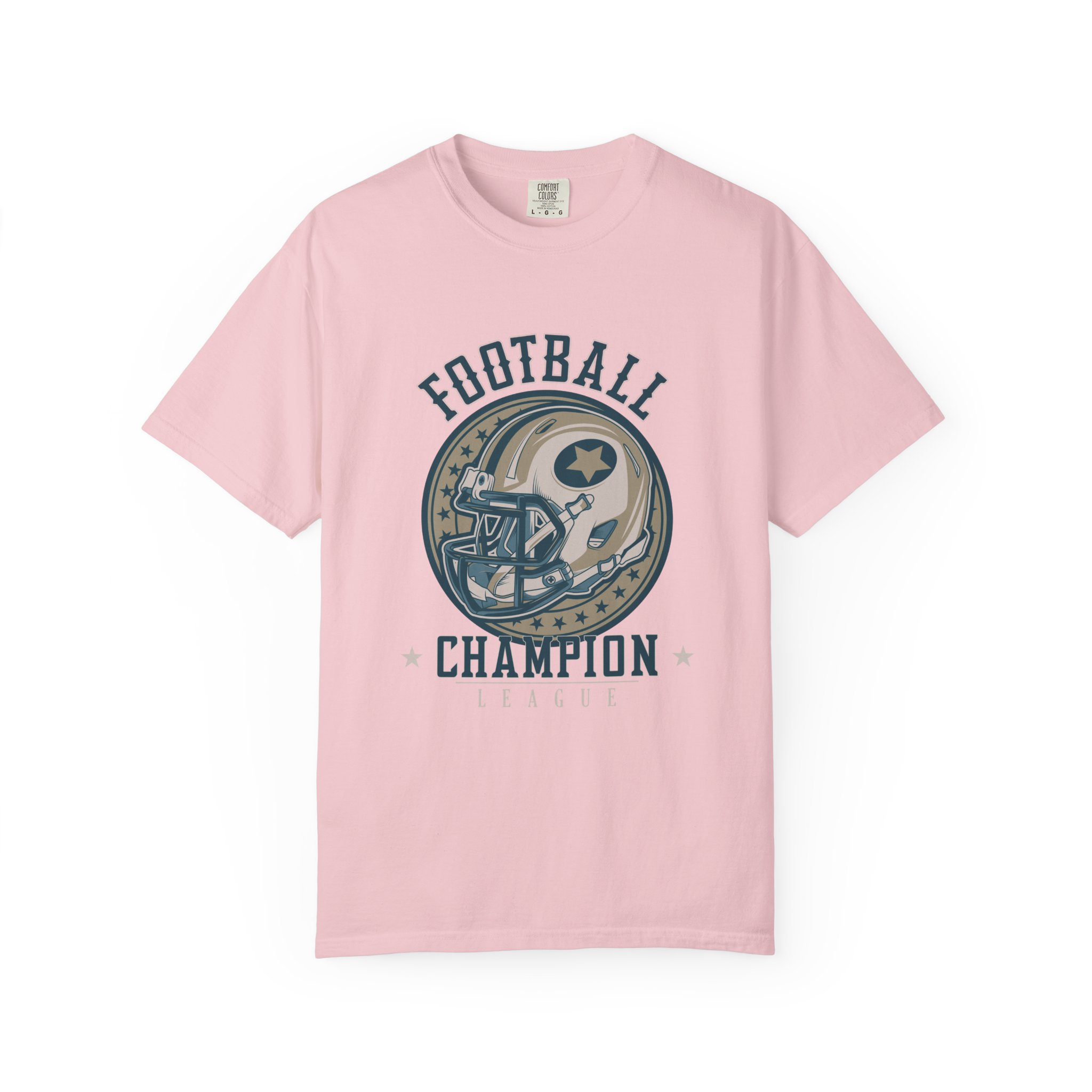 Football Champion T-Shirt, Unisex Garment-Dyed Tee for Sports Fans, Vintage Sports Apparel, Gift for Football Lovers, Casual Wear. - Image 41