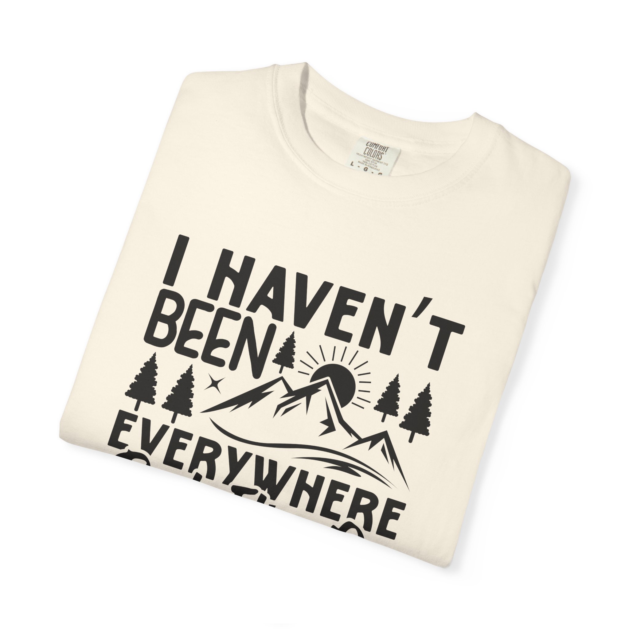 Adventure List T-Shirt, Unisex Garment-Dyed Tee, Travel Shirt, Gift for Explorers, Hiking Apparel, Outdoor Enthusiast Top. - Image 15