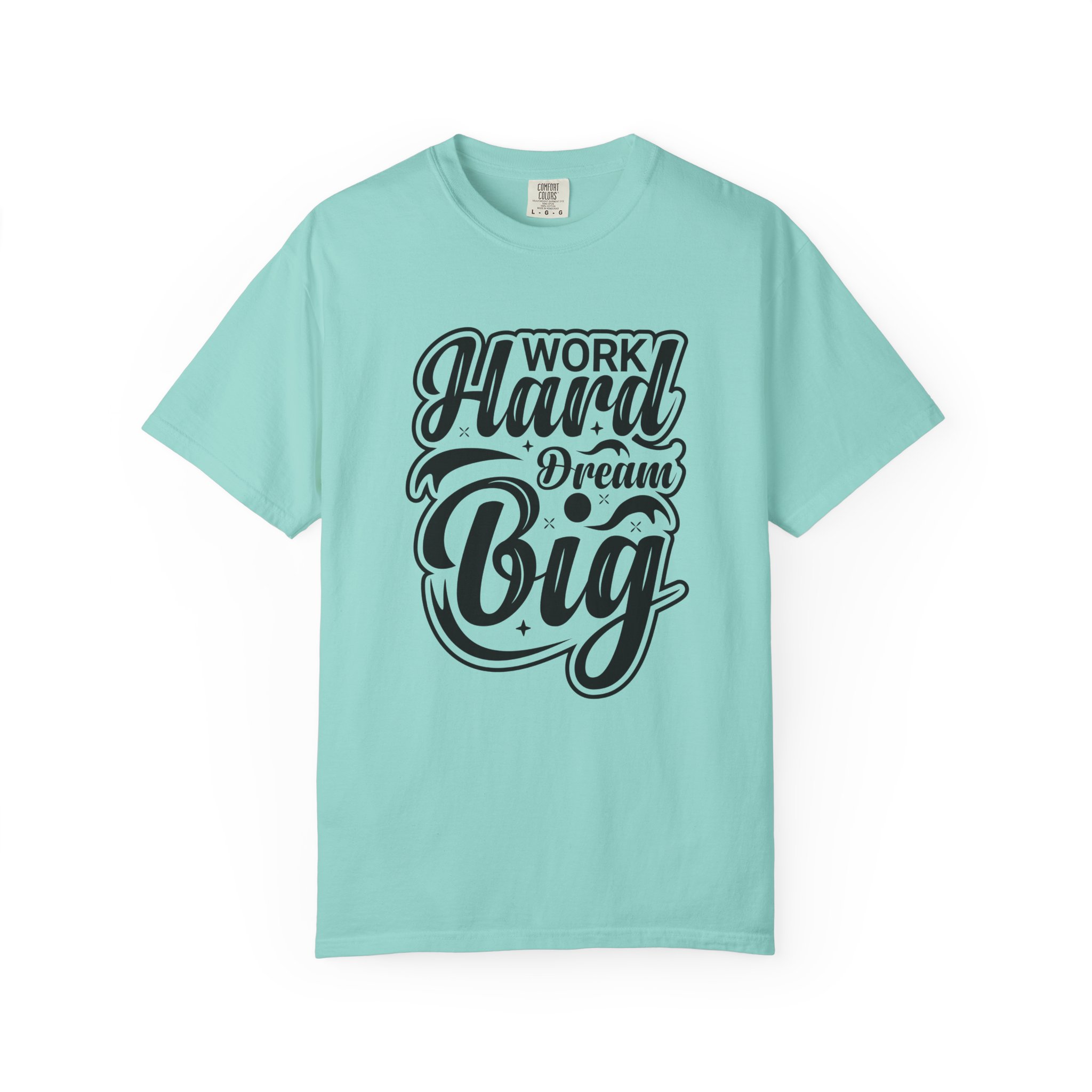 Motivational T-Shirt - Work Hard Dream Big - Unisex Tee for Inspiration, Casual Wear, Gift, Fitness, Entrepreneurs. - Image 33