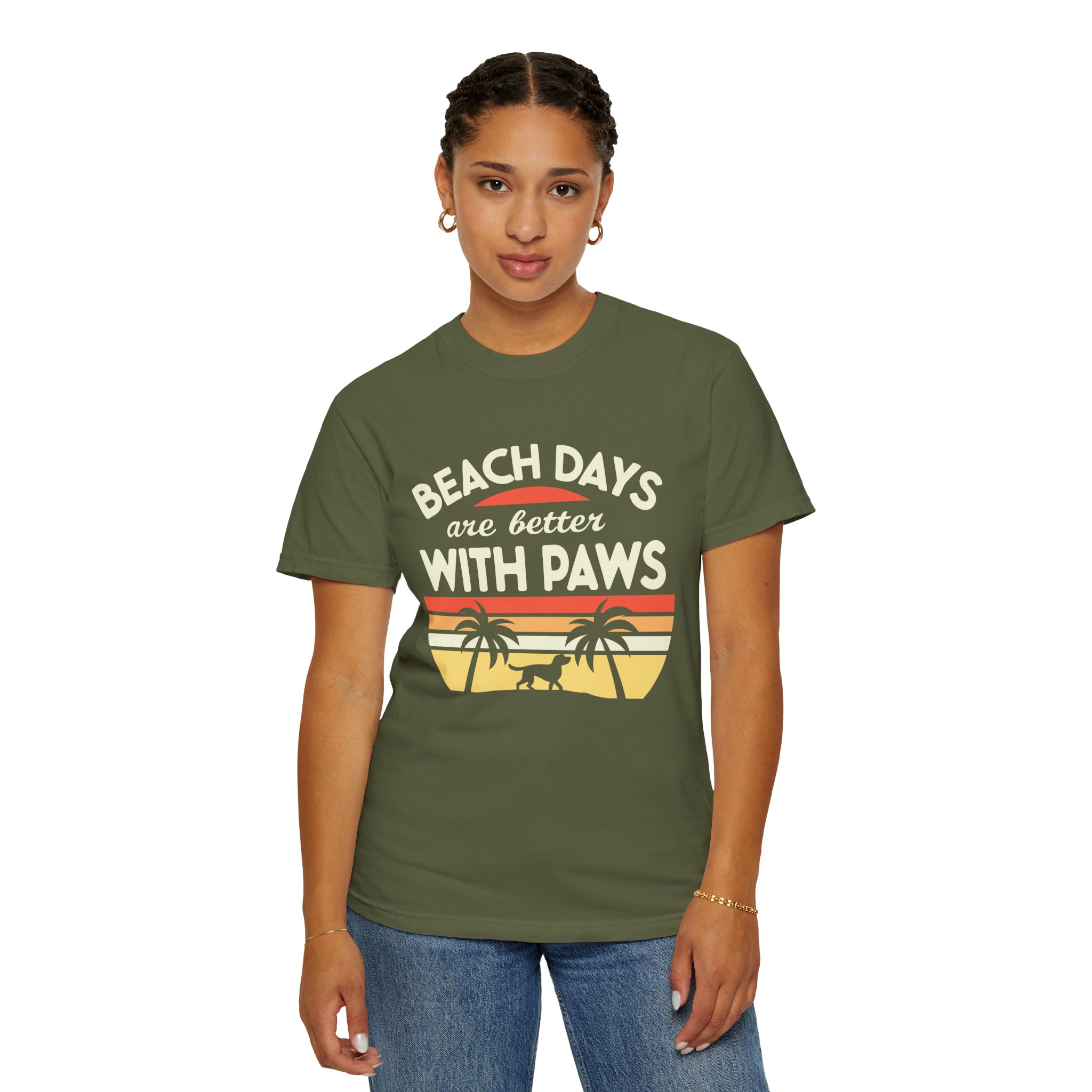 C - 13.1 - Beach Days Are Better with Paws Unisex T-Shirt | Pet Lover Gift, Summer Tee, Casual Wear, Beachwear, Dog Lover Apparel. - Image 12