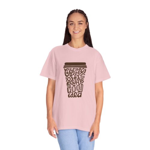 Graphic coffee lover tshirt - Fun, Soft Gift - Image 43