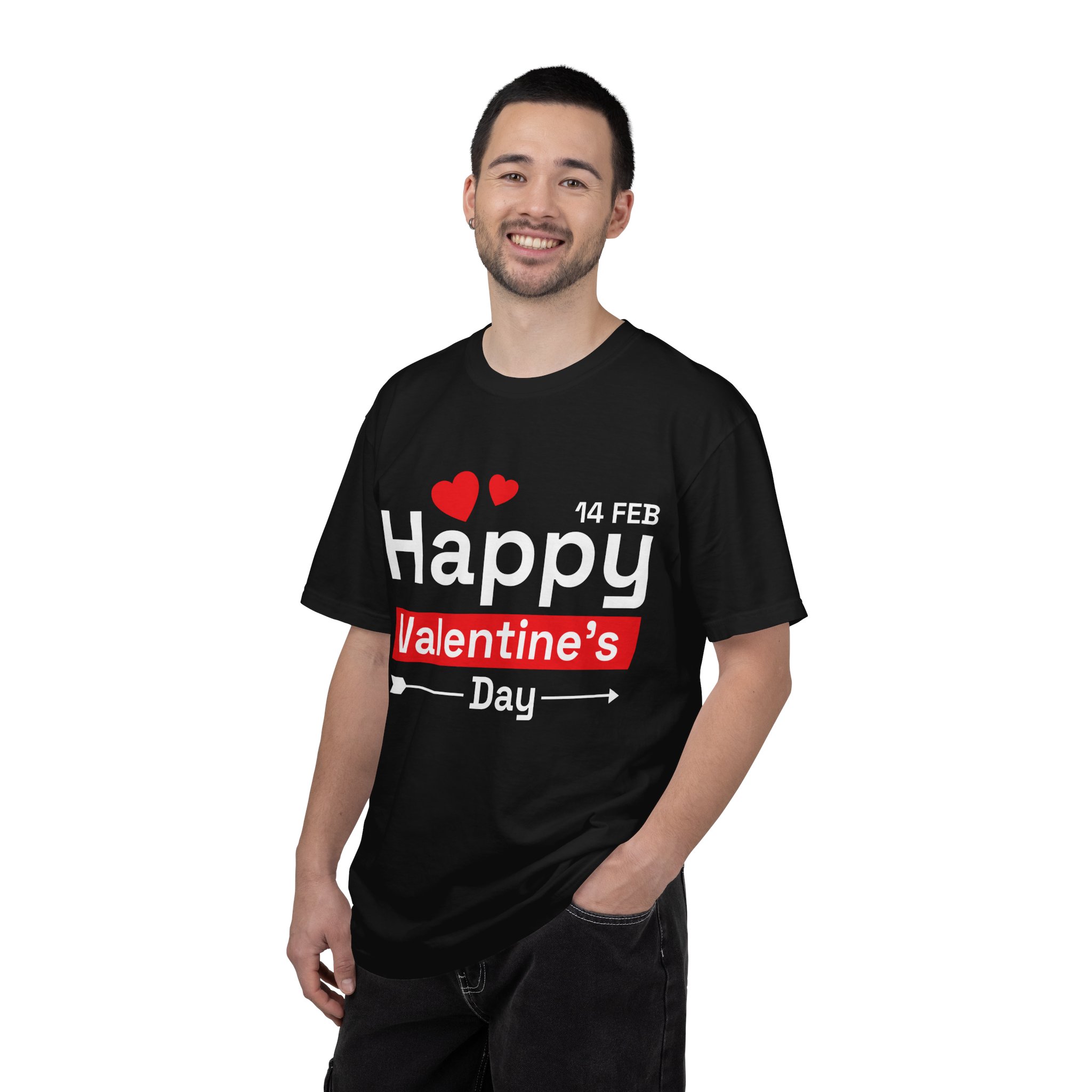 b2 - 8.6d - Happy Valentine’s Day T-Shirt – Classic Graphic Tee for Love, Romance & Festive Style. - Image 34