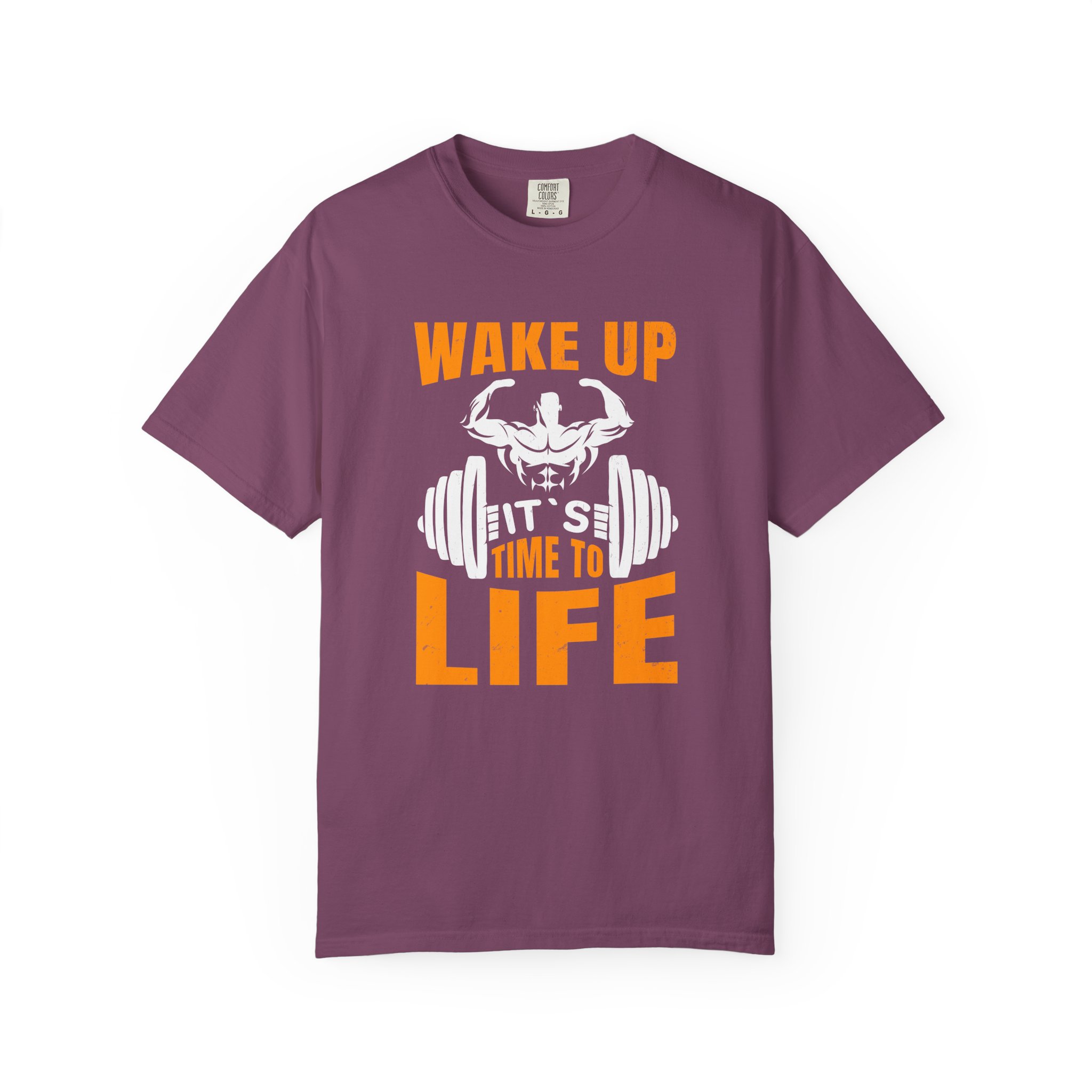 b2 - 6.19 - Wake Up It’s Time to Lift T-Shirt – Motivational Weightlifting Graphic Tee for Early Grind, Strength & Gym Dedication. - Image 41