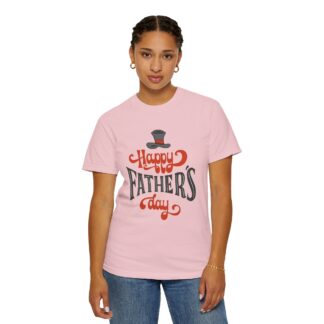 Happy Father’s Day Top Hat Typography T-Shirt – Cute Love Graphic Tee for Dads, Perfect Gift Giving & Celebration Wear. - Image 52