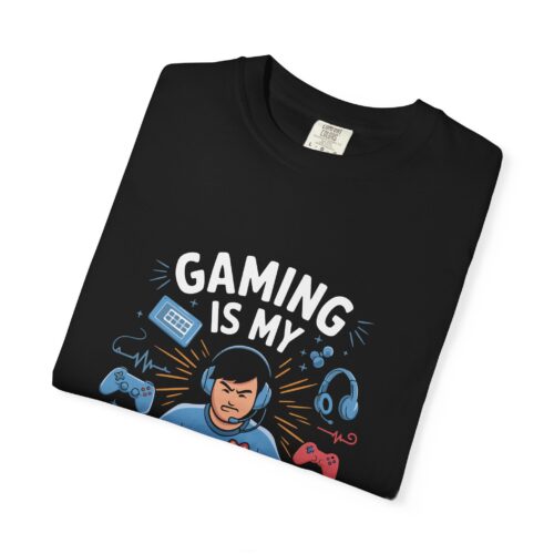 Sarcastic gaming T-shirt - Gaming Is My Workout Unisex Tee - Image 7