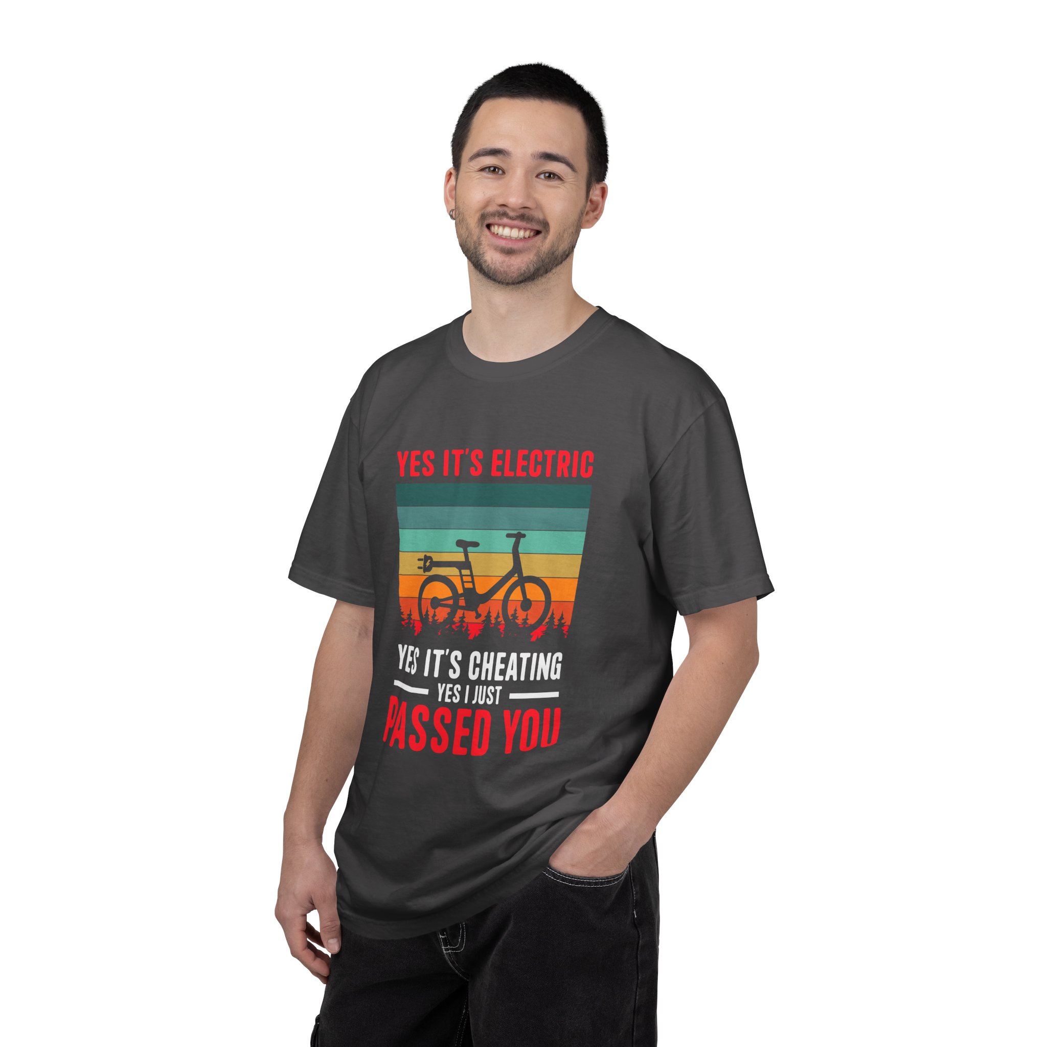 Electric Bike Humor T-Shirt - Perfect Gift for Cyclists, Casual Outfit, Sports Event, Cycling Enthusiasts. - Image 26