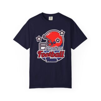 C - 16.13a - Authentic Football Team T-Shirt, Unisex Sports Tee, Garment Dyed Shirt, Game Day Apparel, Perfect for Football Fans, Casual Wear.
