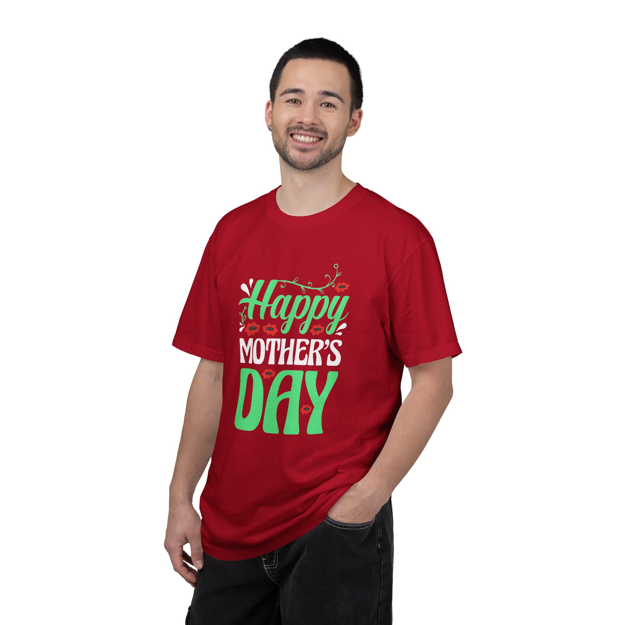 Happy Mother’s Day Festive Floral T-Shirt – Cute Love Graphic Tee for Moms, Perfect Gift Giving & Celebration Wear. - Image 50