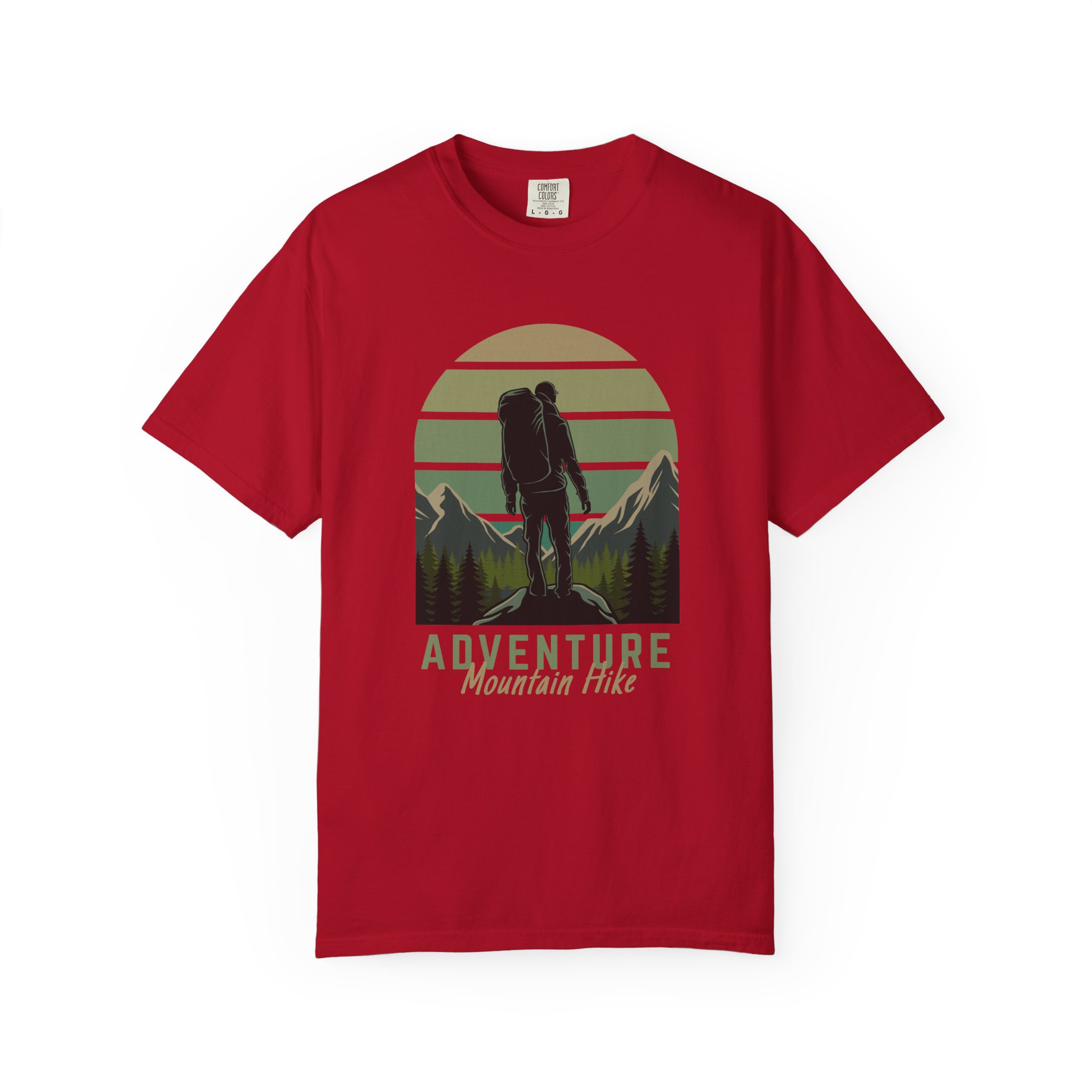 Adventure Mountain Hike T-Shirt | Unisex Garment-Dyed Tee | Nature Lover Gift | Outdoor Adventure Apparel | Hiking Outfit. - Image 49