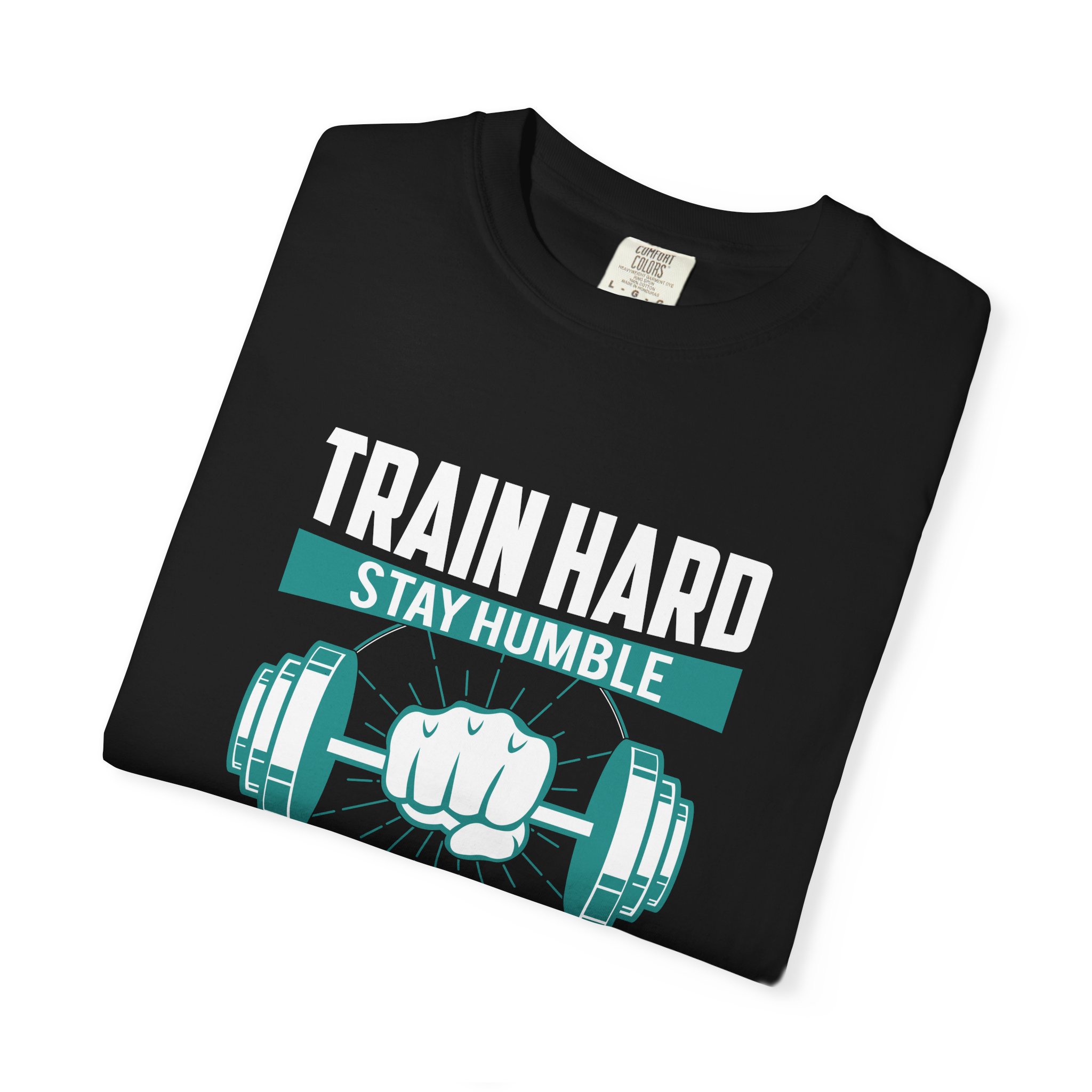 Gym Motivation T-Shirt - Train Hard Stay Humble Design, Fitness Apparel, Athleisure Wear, Workout Gear, Gift for Gym Lovers. - Image 23