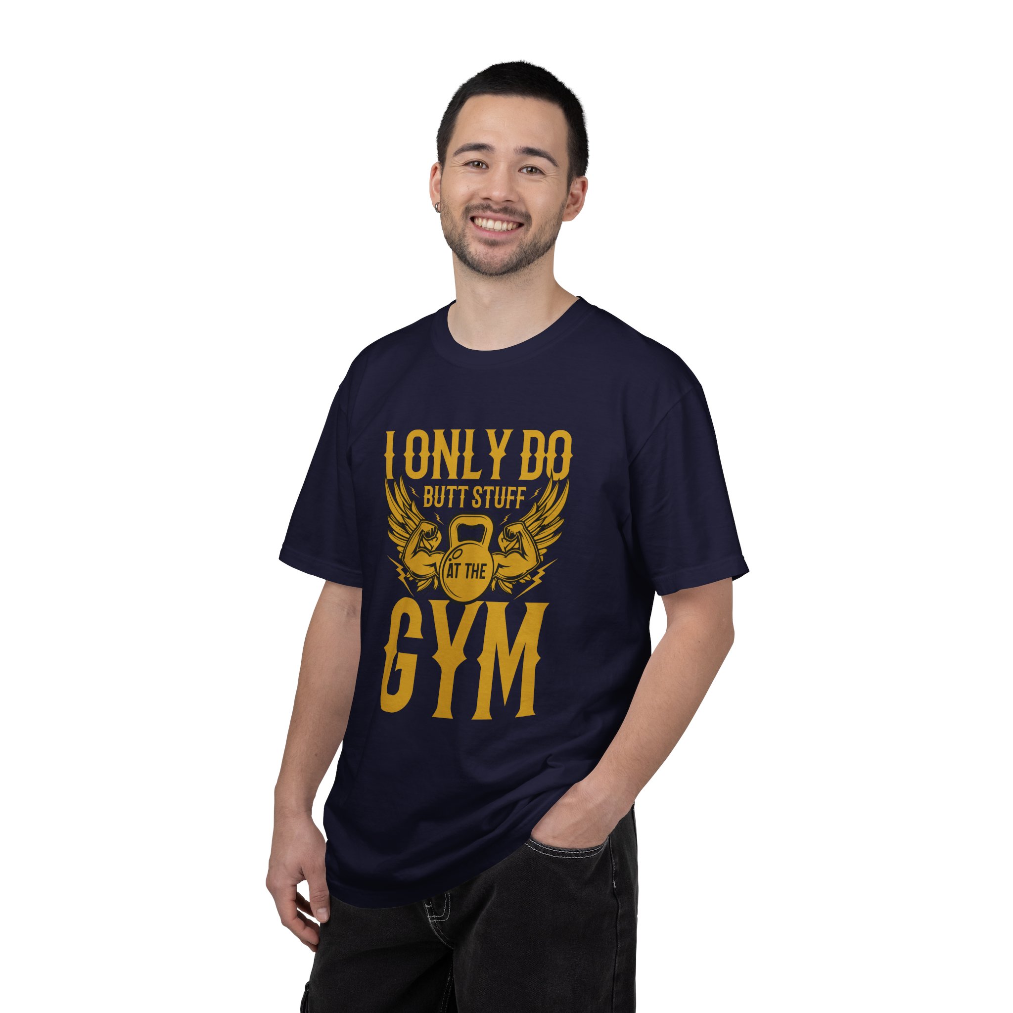b2 - 6.7 - I Only Do Butt Stuff at the Gym T-Shirt – Funny Fitness Graphic Tee for Humor, Gym Lovers & Bold Workout Vibes. - Image 26