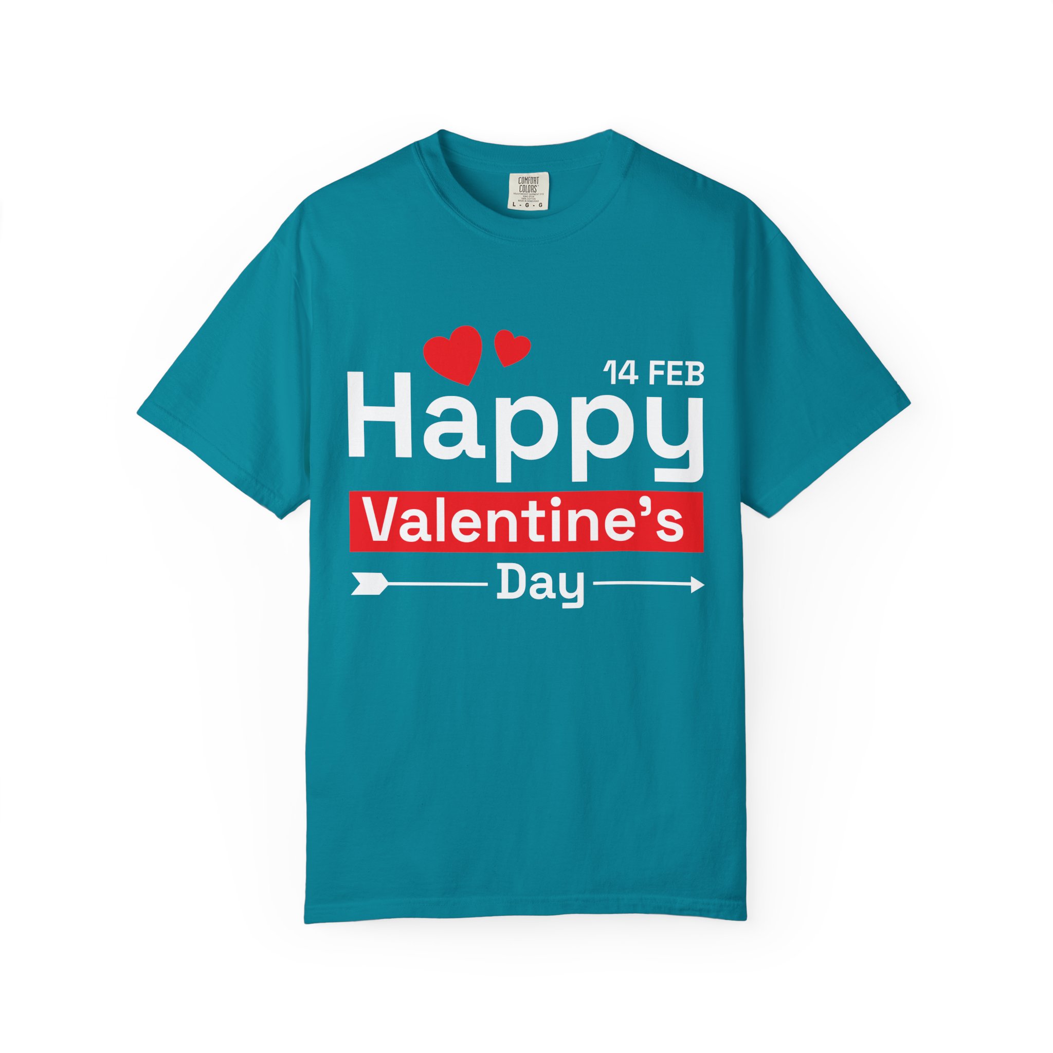 b2 - 8.6d - Happy Valentine’s Day T-Shirt – Classic Graphic Tee for Love, Romance & Festive Style. - Image 17