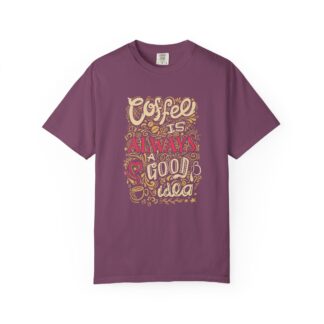 Cute coffee tee shirt for cafe vibes - Image 49