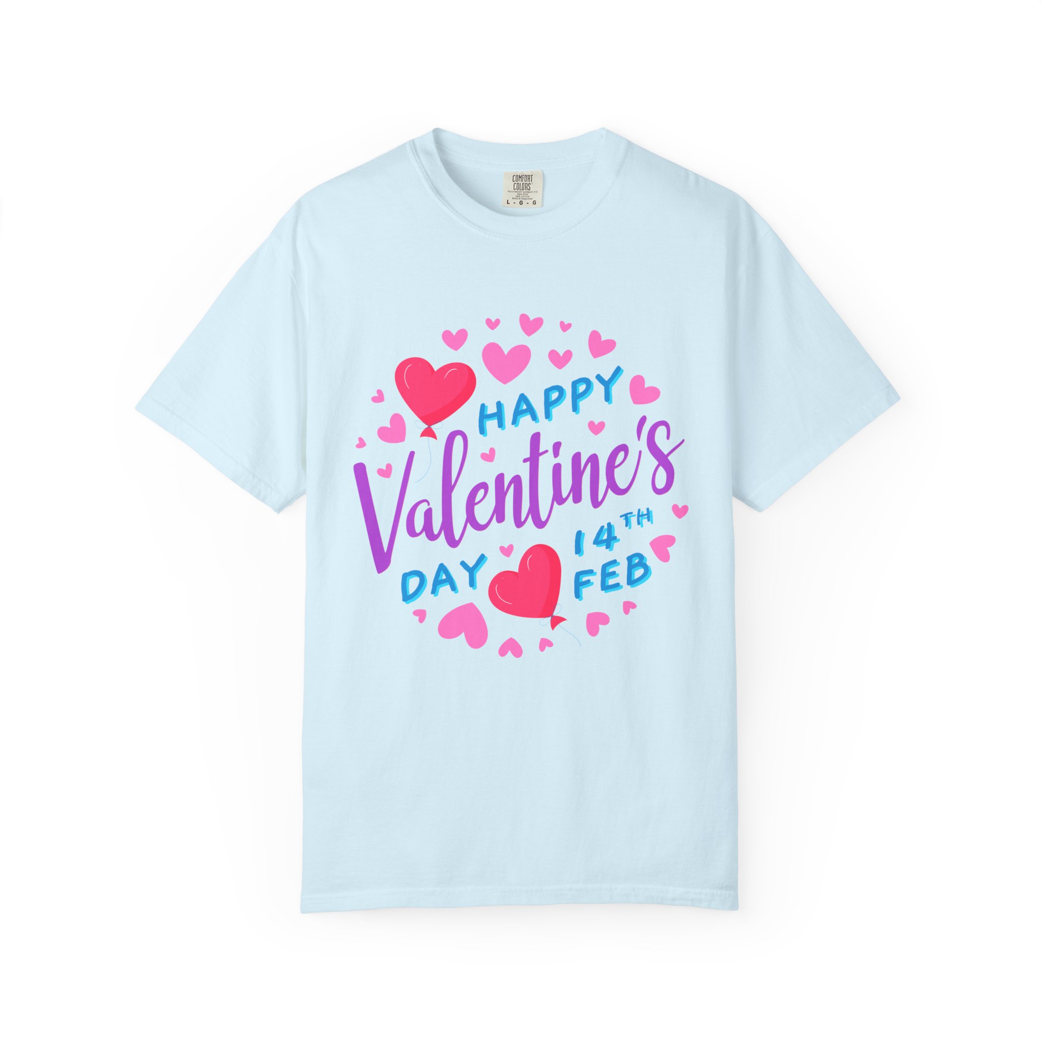 b2 - 8.1 - Happy Valentine’s Day 14th Feb T-Shirt – Cute Heart Graphic Tee for Love, Romance & Festive Celebration. - Image 25