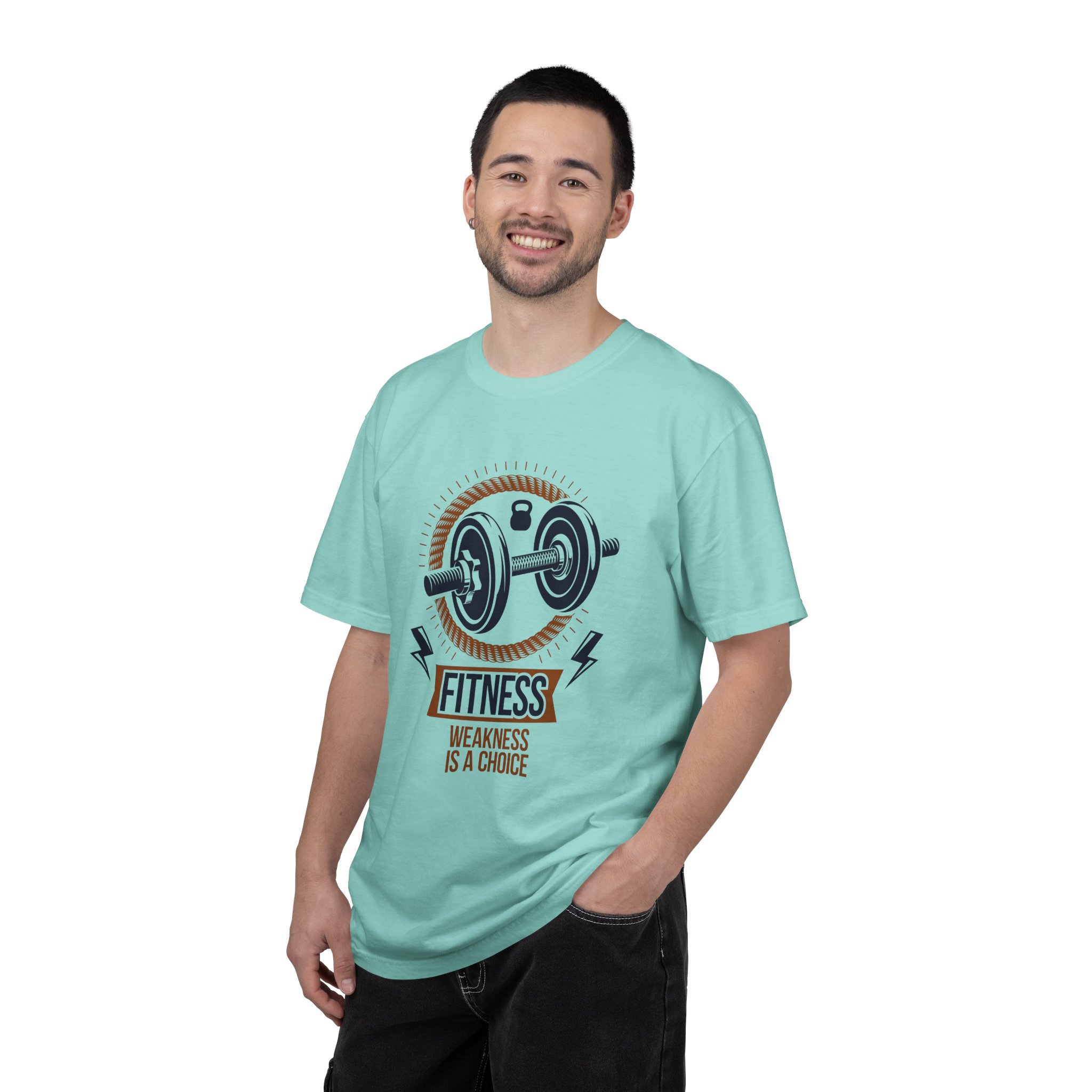 Fitness T-Shirt — "Fitness: Weakness Is A Choice" Motivational Gym Tee. - Image 18
