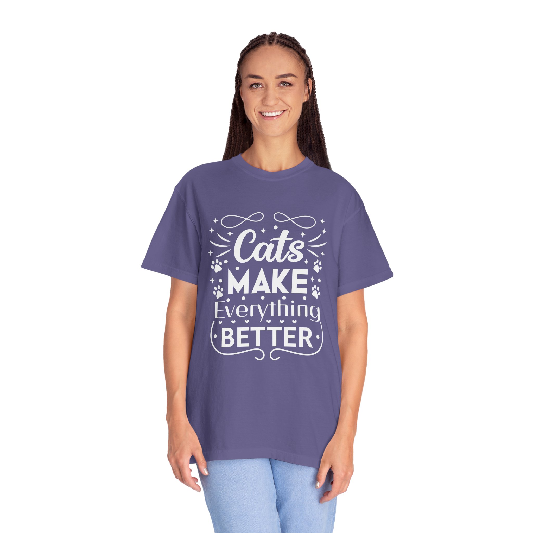 b2 - 5.10 - Cats Make Everything Better T-Shirt – Cute Cat Lover Graphic Tee for Cozy Vibes & Everyday Happiness. - Image 43