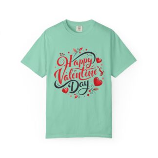 Happy Valentine’s Day Heart Design T-Shirt – Romantic Valentine Graphic Tee for Couples, Love Gift & Festive Wear. - Image 25