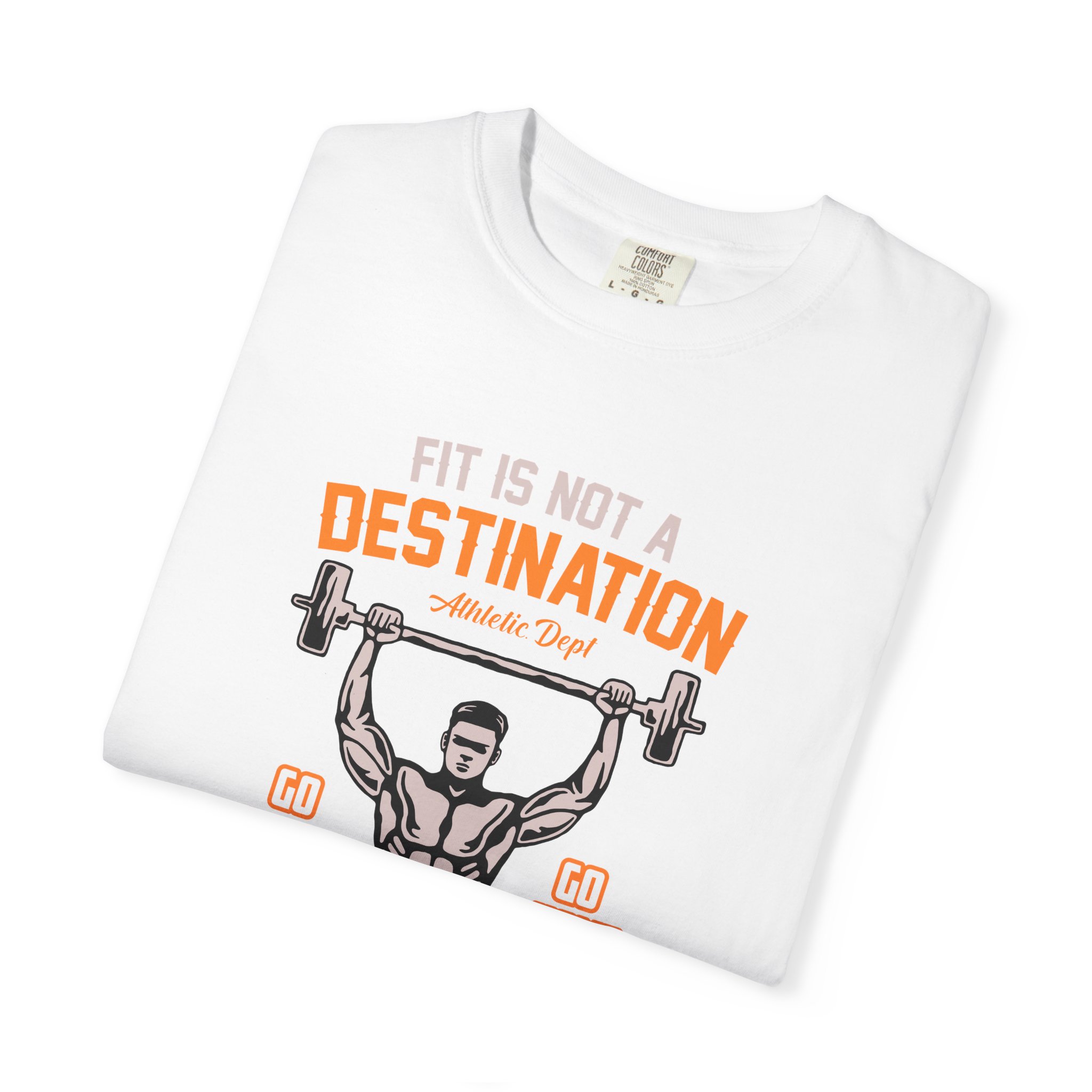 b2 - 6.16 - Fit Is Not a Destination It’s a Way of Life T-Shirt – Motivational Fitness Graphic Tee for Healthy Living, Discipline & Everyday Strength. - Image 15