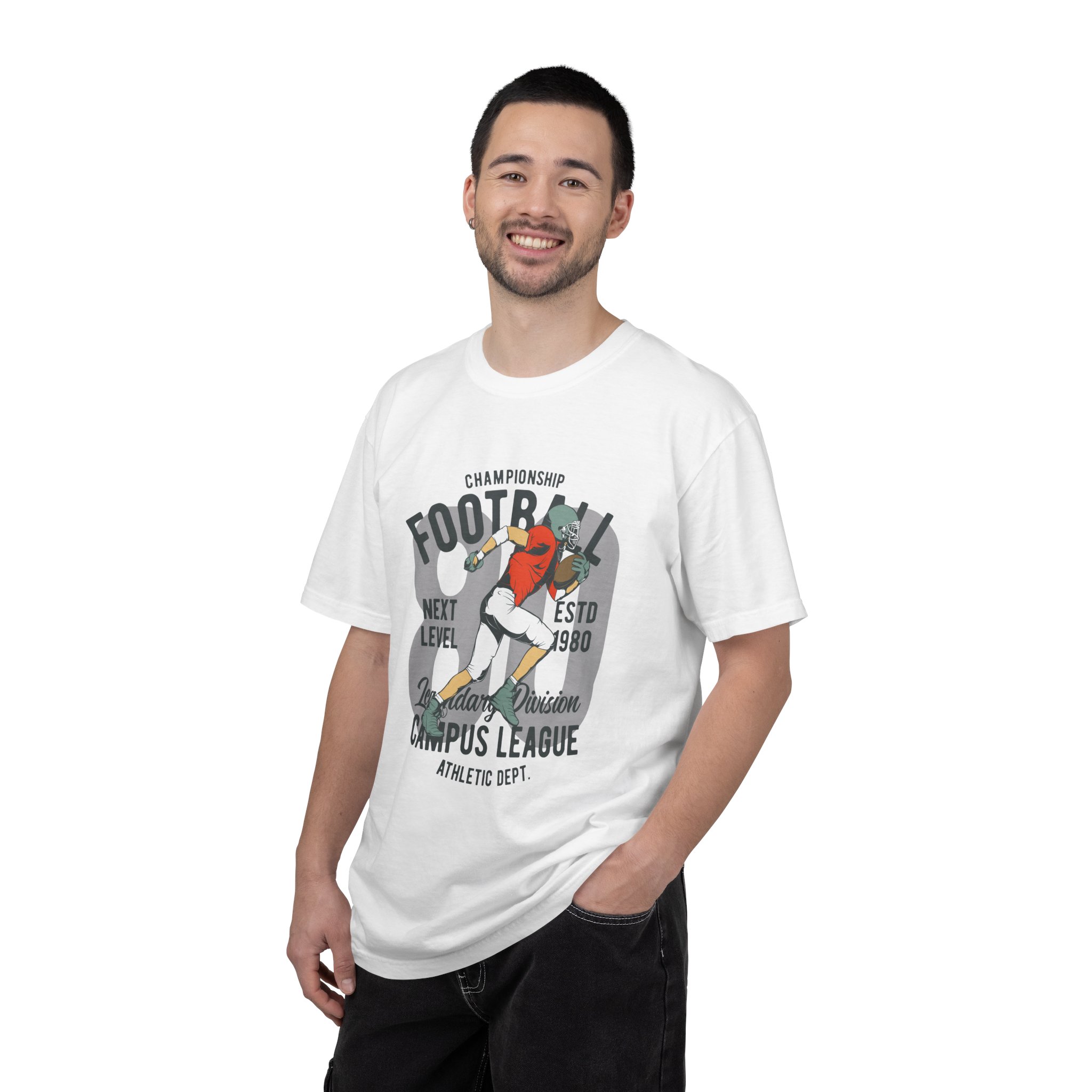 C - 16.20 - Football Campus League Unisex T-Shirt, Sporty Tee, Athletic Gift, Game Day Shirt, Casual Wear, Unisex Fashion. - Image 10