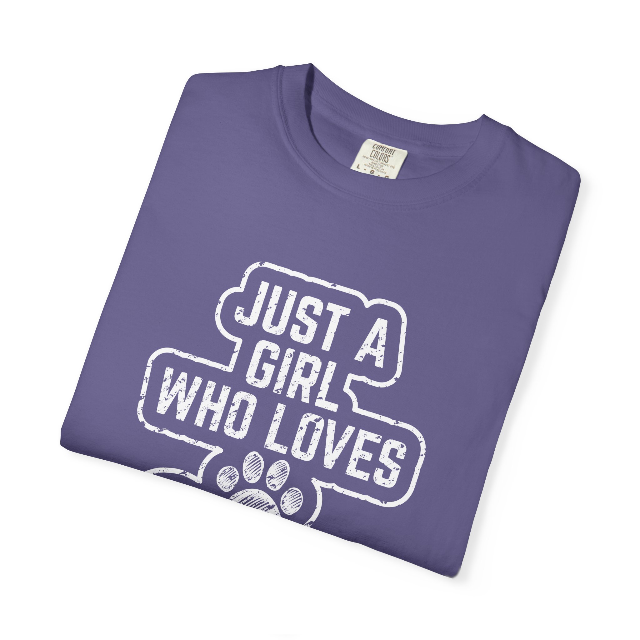 b2 - 4.3- Just a Girl Who Loves Dogs T-Shirt – Cute Dog Lover Graphic Tee for Pet Lovers & Everyday Casual Style. - Image 47
