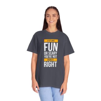 Retro Sarcastic Tshirt—Soft Washed Comfort - Unisex Garment-Dyed T-Shirt. - Image 3