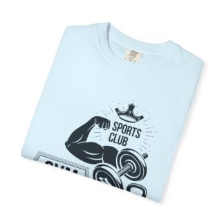 Gym Sports Club Workout T-Shirt – Dumbbells & Kettlebell Graphic Tee for Strength Training & Active Fitness Style. - Image 39