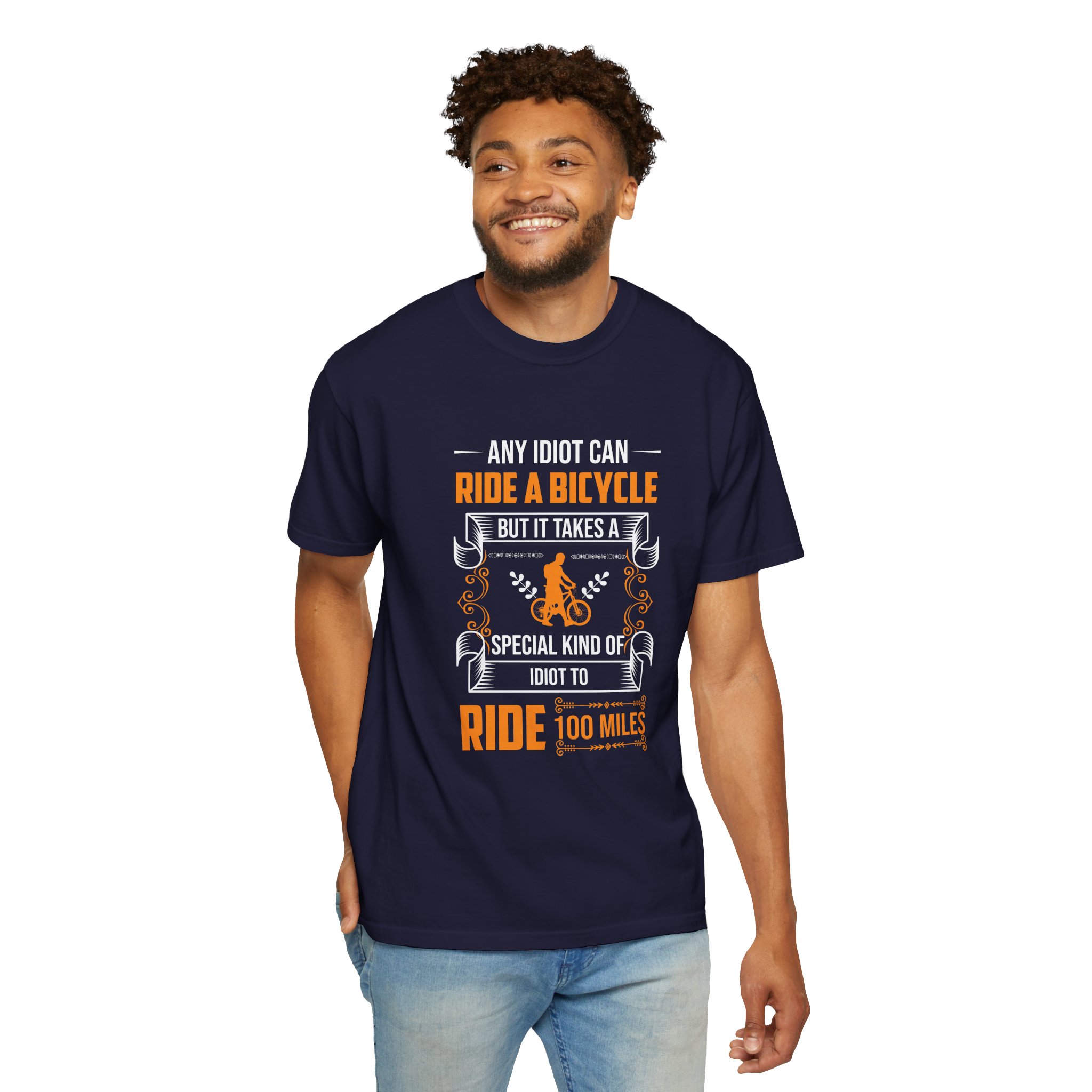C - 20.17 - Idiot Cyclist T-Shirt: Perfect for Bike Lovers, Gift for Riders, Cycling Enthusiasts, Fun Tee for Bike Events, Sporty Casual Wear. - Image 14