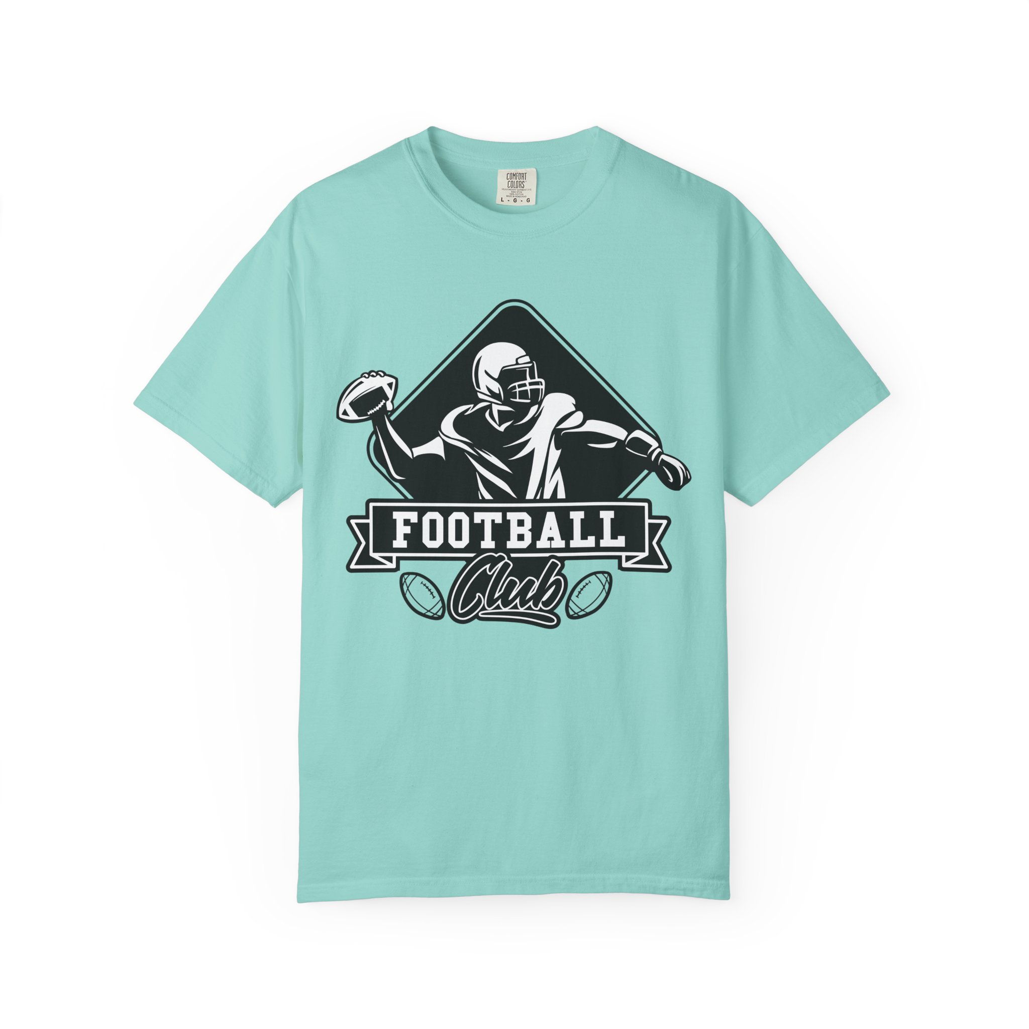 C - 16.15b - Football Club Unisex Garment-Dyed T-shirt | Casual Sportswear, Gift for Football Fans, Team Apparel, Perfect for Game Days. - Image 33