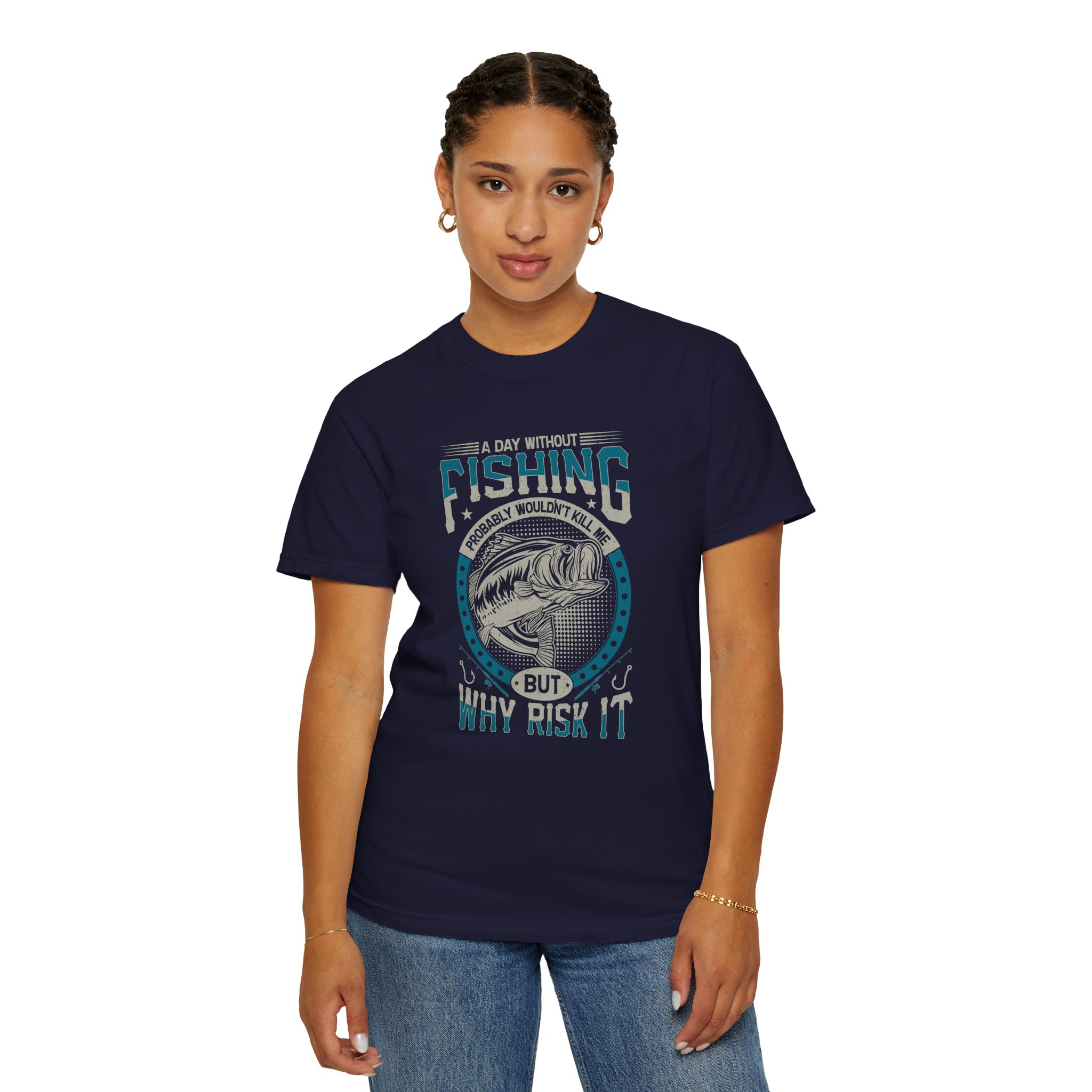 Fishing Adventure T-Shirt, Funny Fishing Tee, Outdoor Gift, Father's Day Shirt, Unisex Casual Top. - Image 12