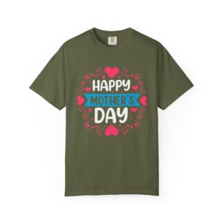 “Happy Mother’s Day” Heart Design T-Shirt – Cute Love Graphic Tee for Moms, Perfect Gift Giving & Celebration Wear. - Image 17