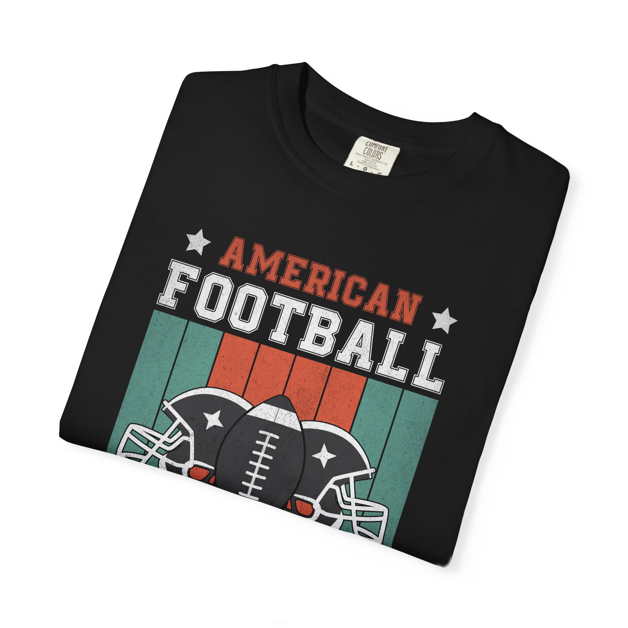 C - 16.16 - American Football College Team Unisex Garment-Dyed T-Shirt, Sports Fan Tee, Game Day Shirt, Gift for Football Lovers. - Image 39