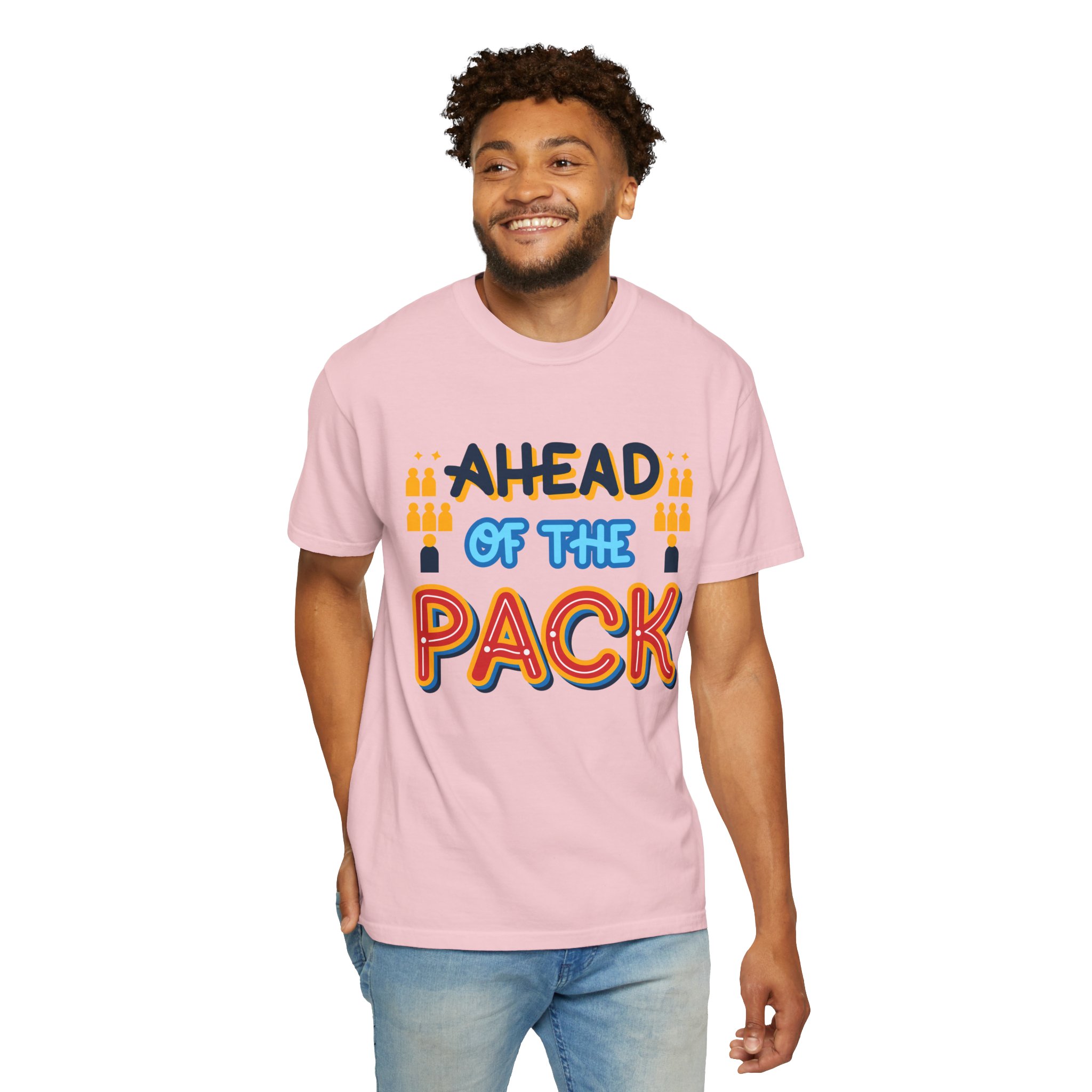 b2 - 2.8b - Ahead of the Pack T-Shirt – Retro Bold Graphic Tee for Leadership, Confidence & Standout Style. - Image 54