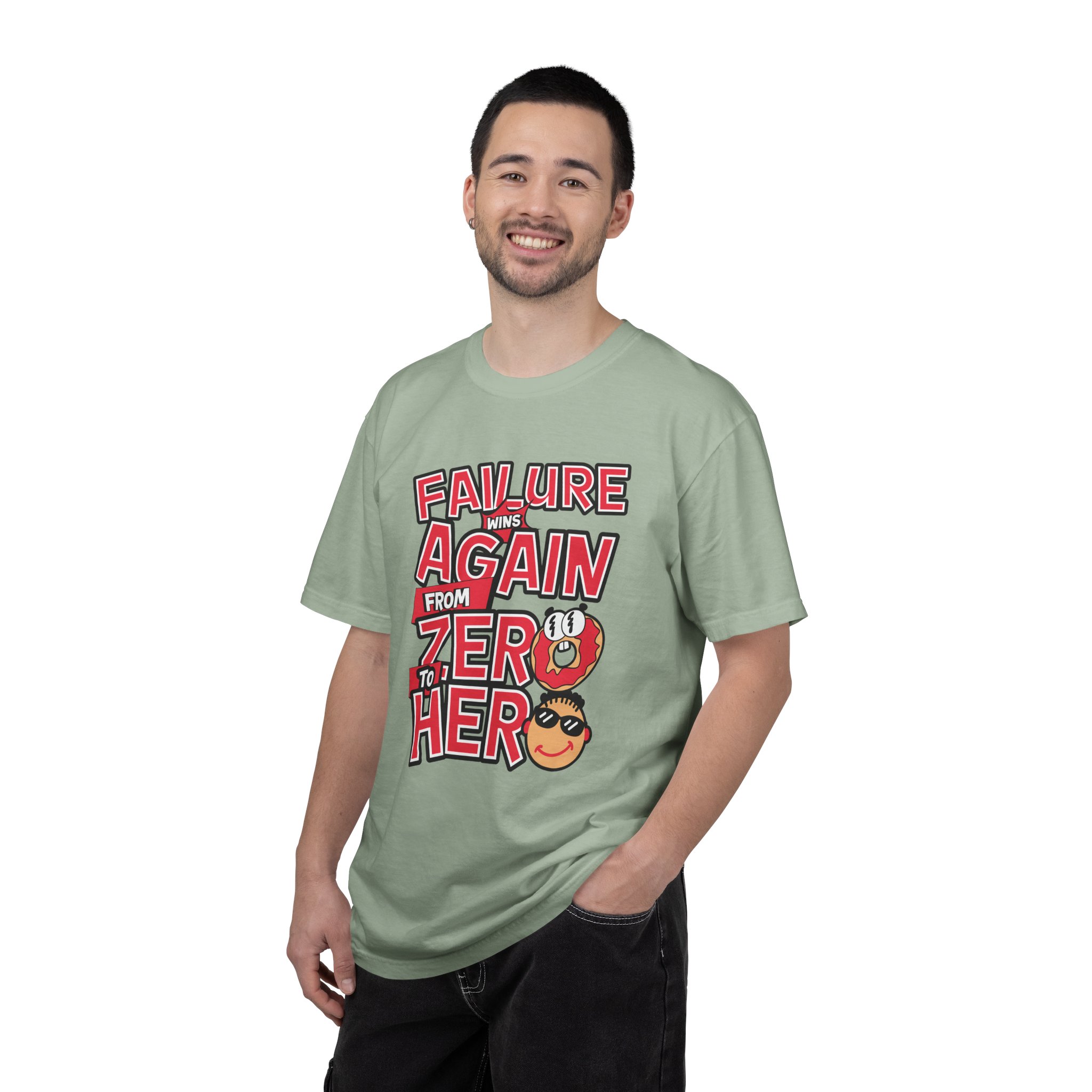 b2 - 2.3 - From Failure Again to Hero T-Shirt – Motivational Graphic Tee for Growth, Resilience & Success Mindset. - Image 26
